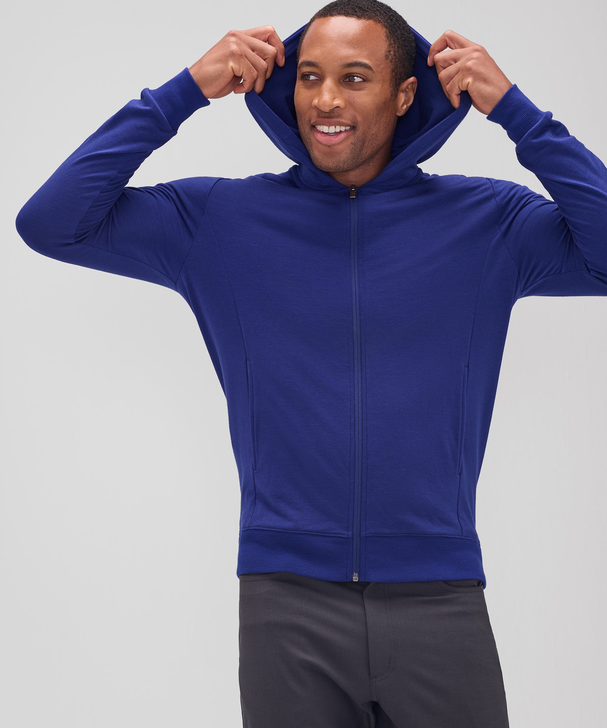 Men's Compact Travel Hoodie、mySite、noshort