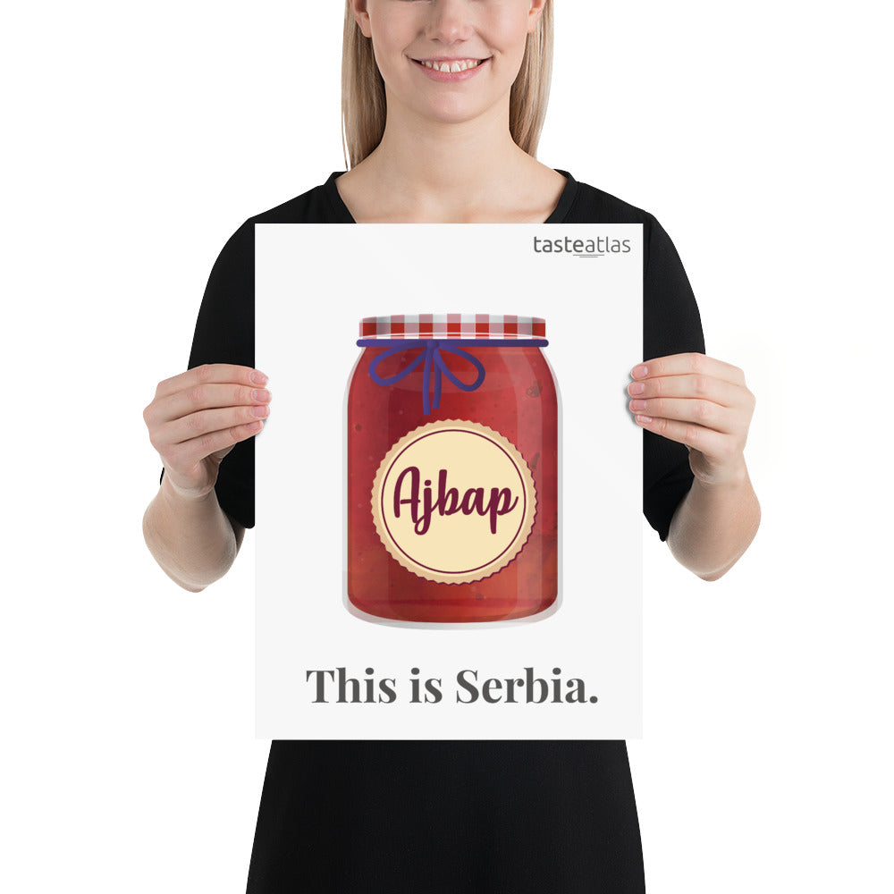 Ajvar This Is Serbia Poster (in)、mySite、camillekostekn