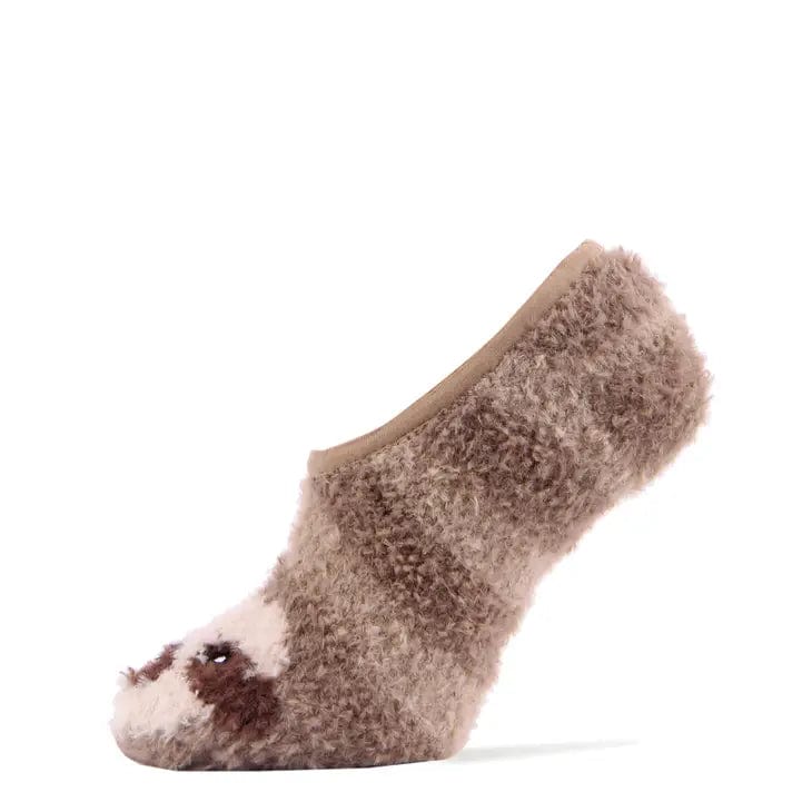 Sloth Fuzzy Footie Socks Women's Funny Fluffy House Slippers Socks、mySite、g9winljtr
