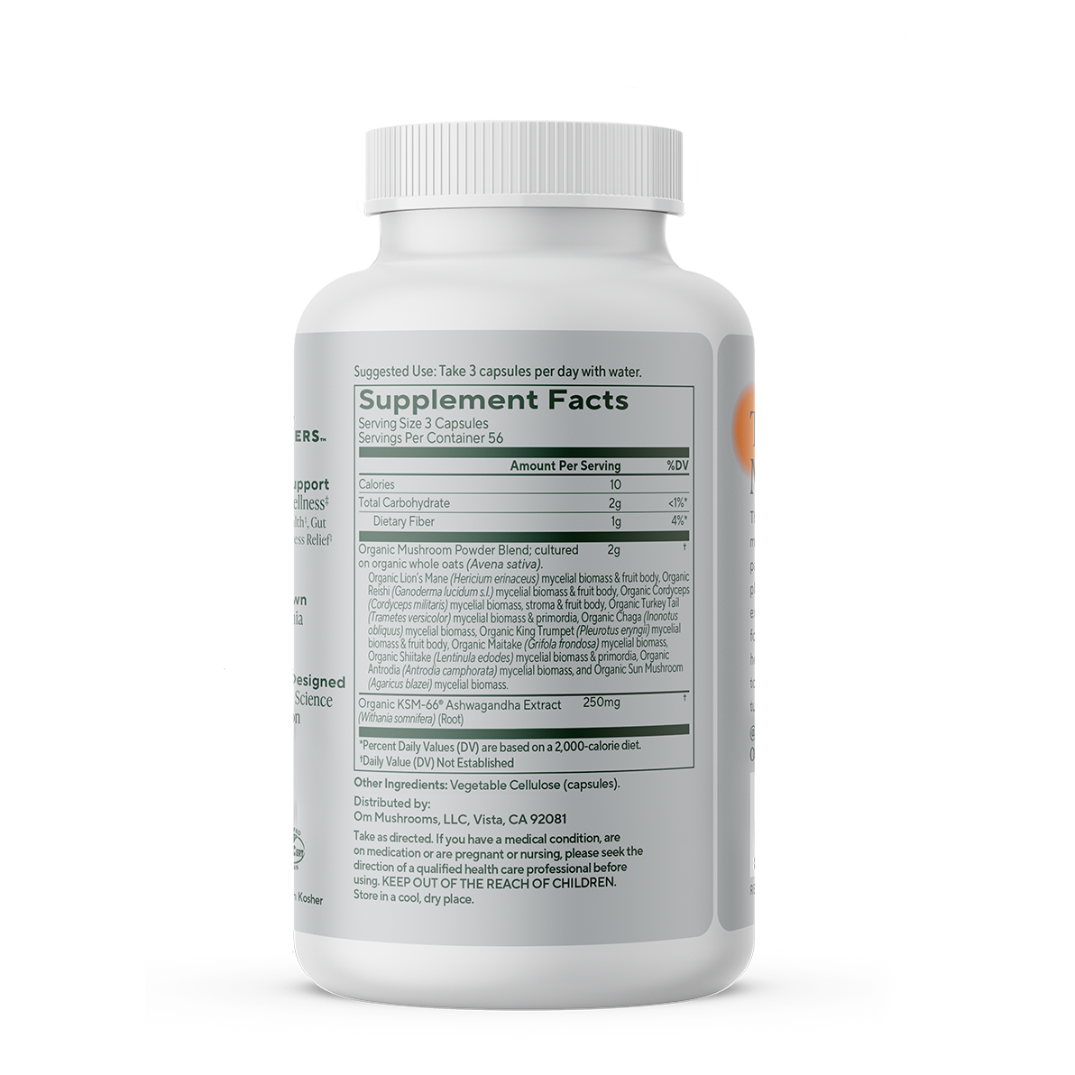 Master Blend Mushroom Capsules - 12 Servings、mySite、gigharbornorthrealestate