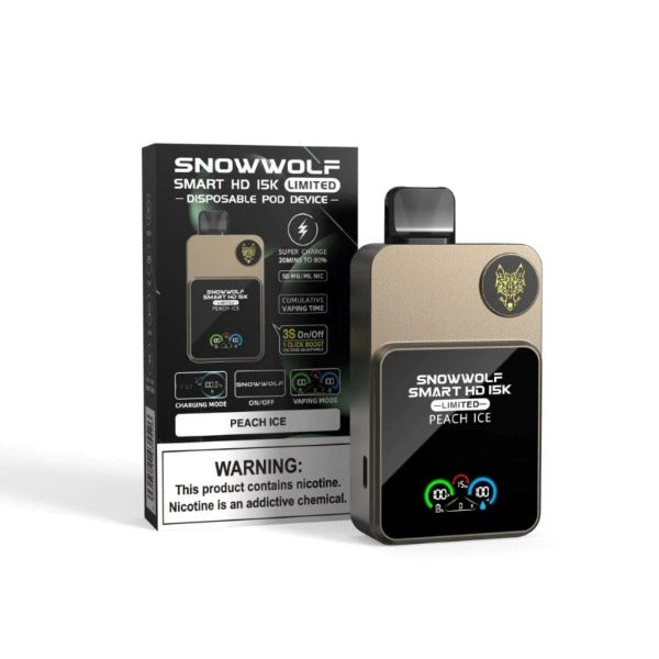 SnowWolf Smart HD 15000 Puffs Disposable Vape 16mL、mySite、zt4zffjzw