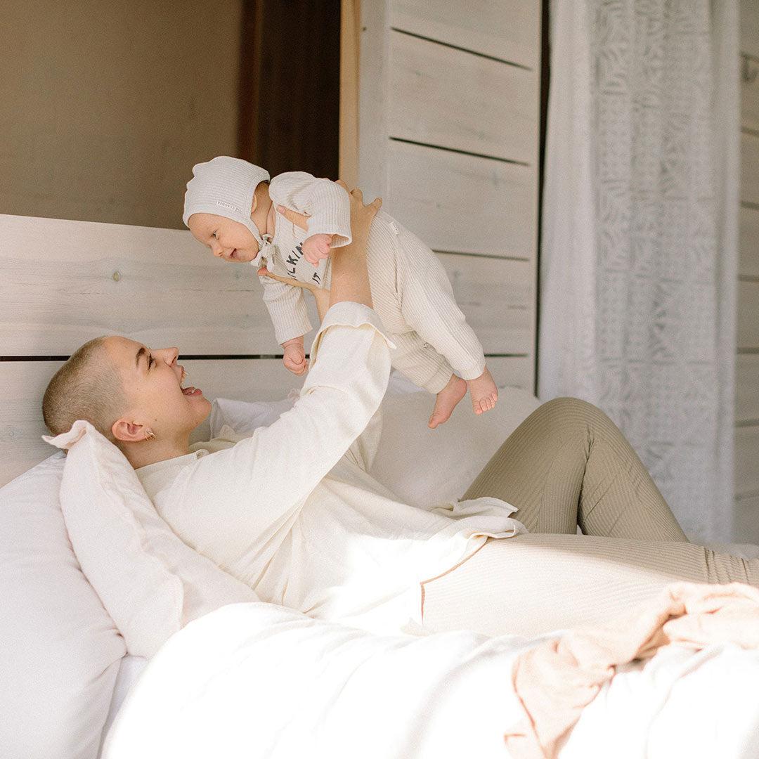  Claude & Co Ribbed Bonnet - Oat、mySite、merchandisen