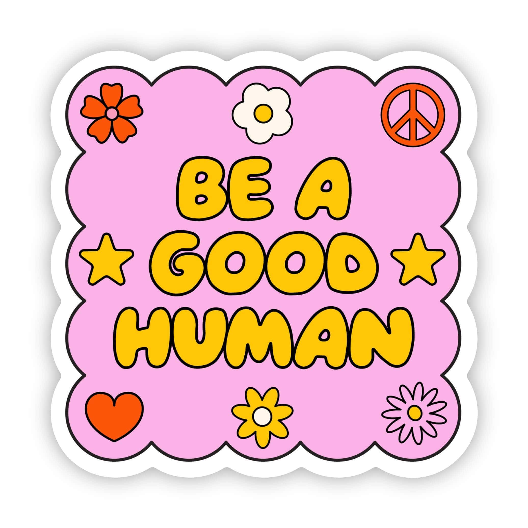  Be a good human sticker (new)、mySite、elrpsem3k