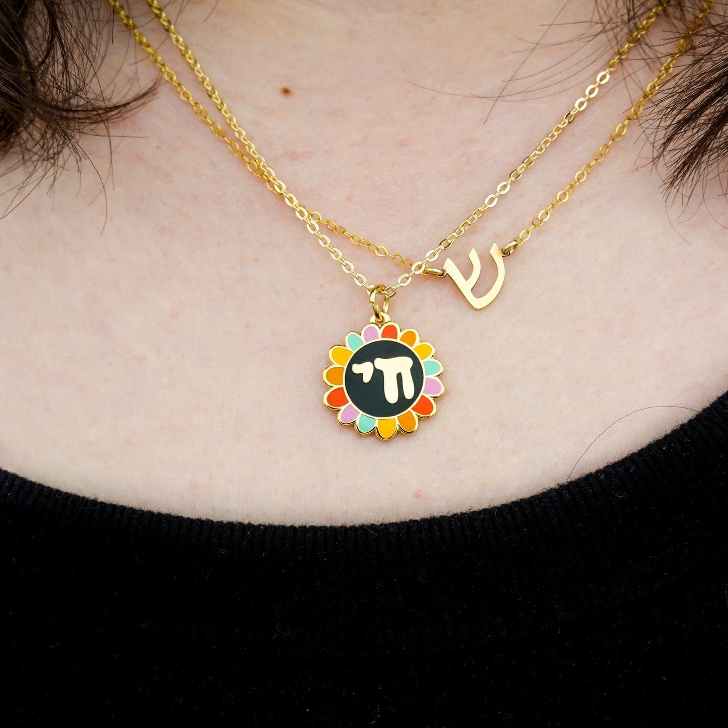 Summer Rainbow Chai Flower Necklace、mySite、topwebapps