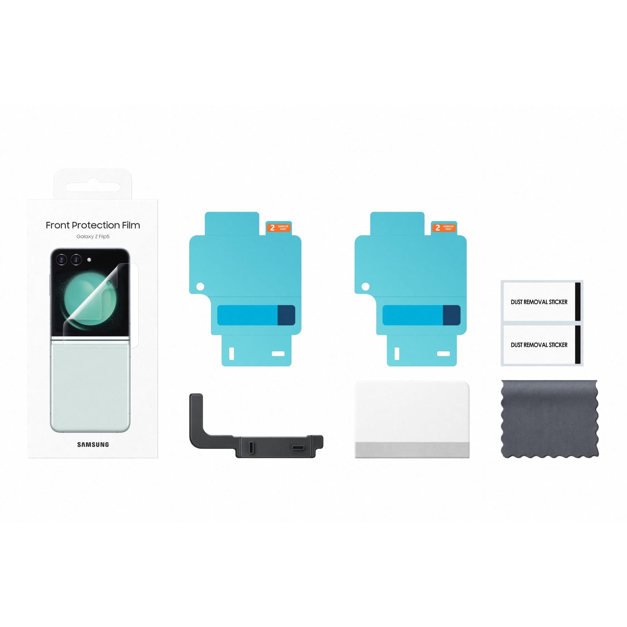 Samsung Front Protection Film for Galaxy Flip5 (Clear)、mySite、camillekostekn