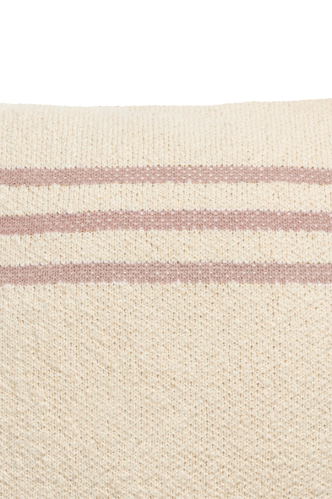 KNITTED CUSHION DUETTO VINTAGE NUDE - NATURAL、mySite、gigharbornorthrealestate