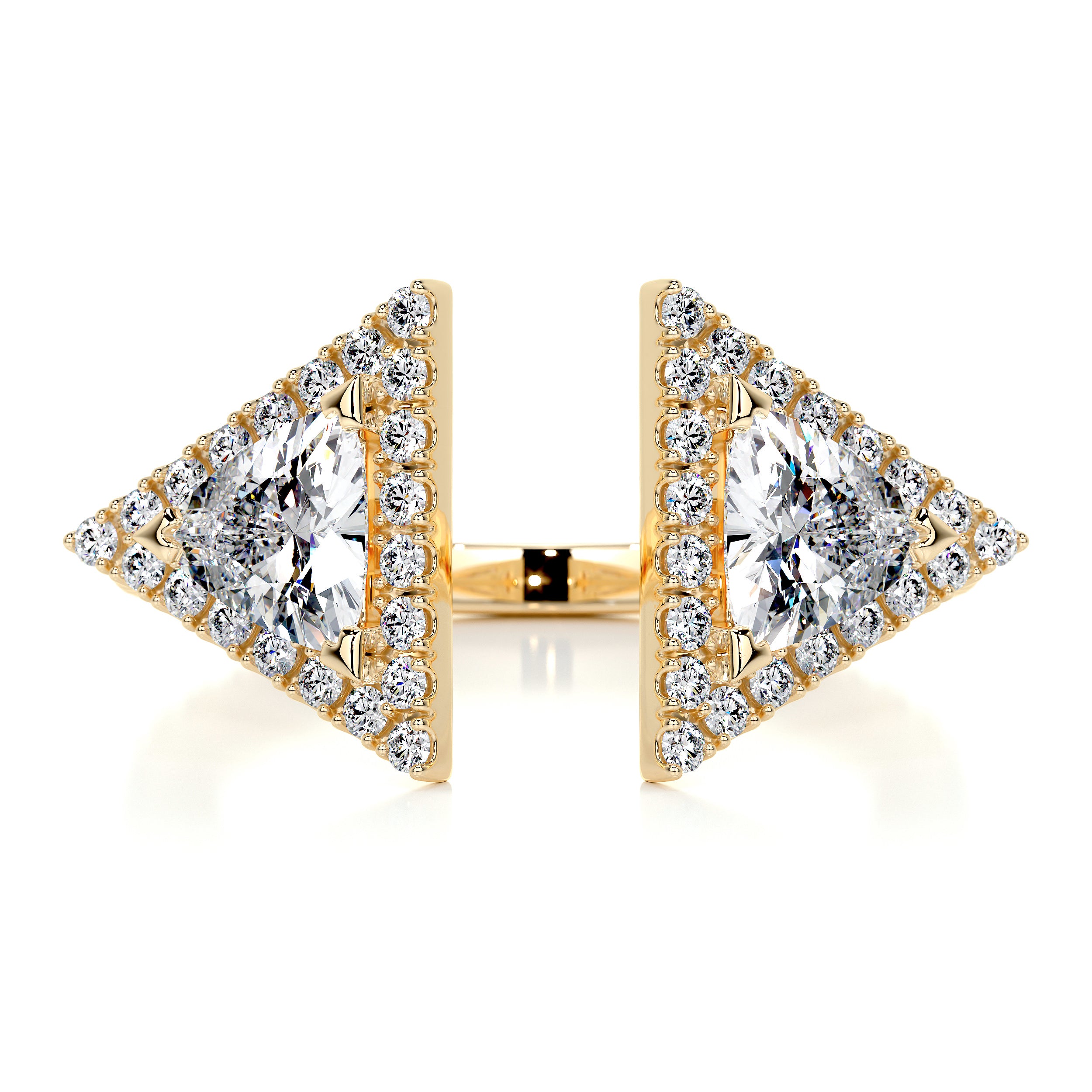 Olivia Fashion Diamond Ring (1 carat) -18K Yellow Gold、mySite、hinf8tx79