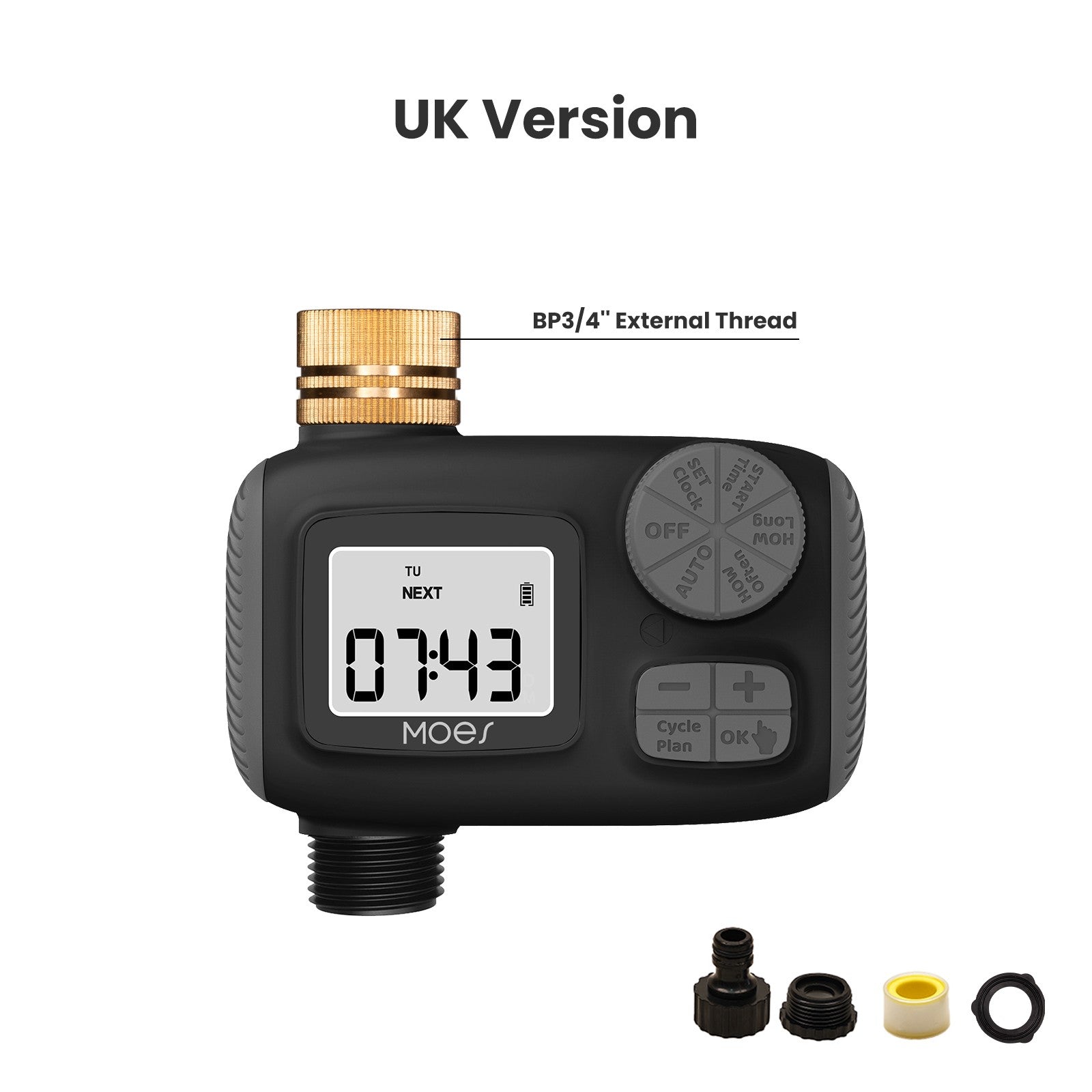 Sprinkler Timer For Garden Hose Drip Irrigation Auto Watering 1-Outlet、mySite、fannypackpong