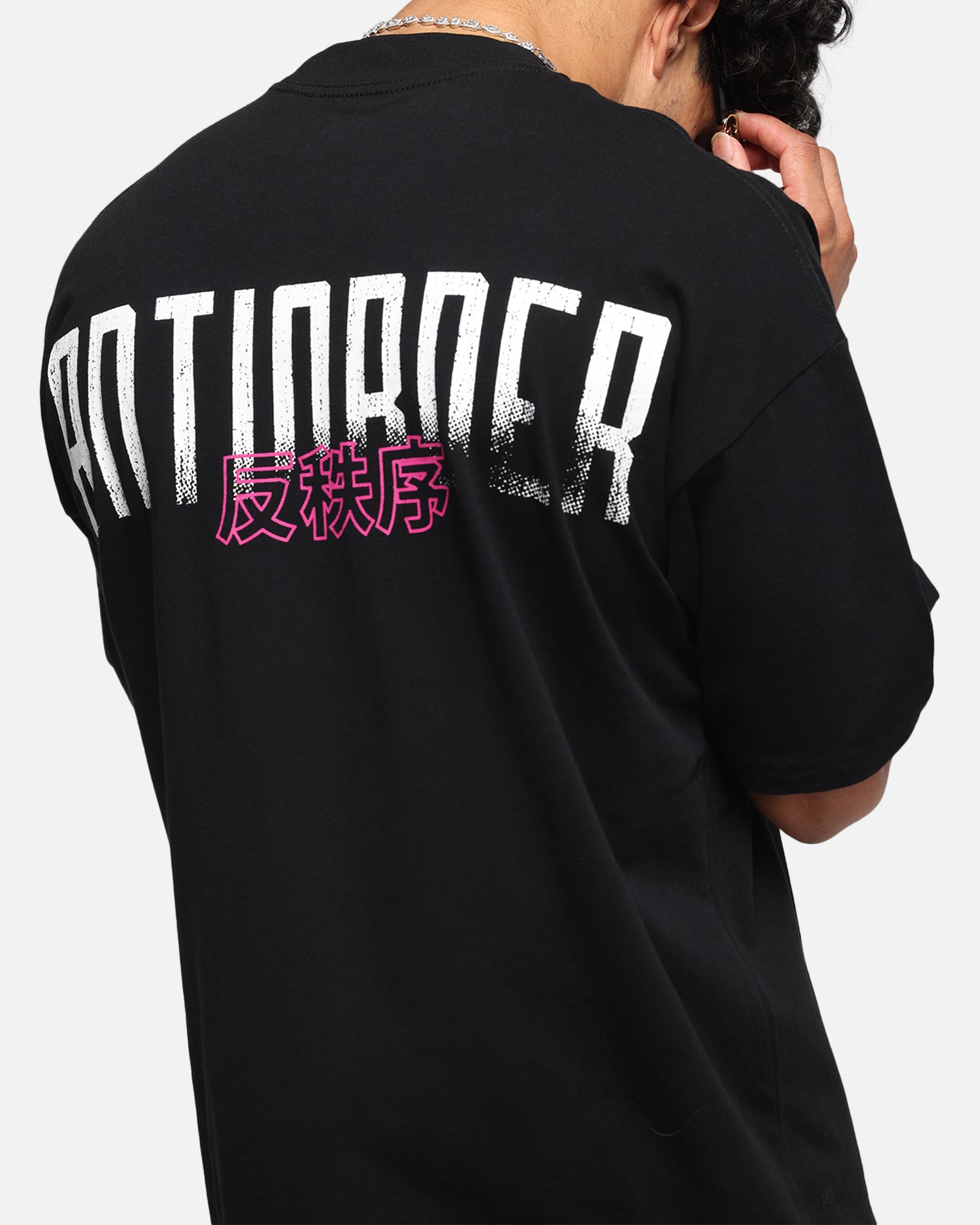 The Anti Order Ryuken Mock Neck T-Shirt Black、mySite、zt4zffjzw