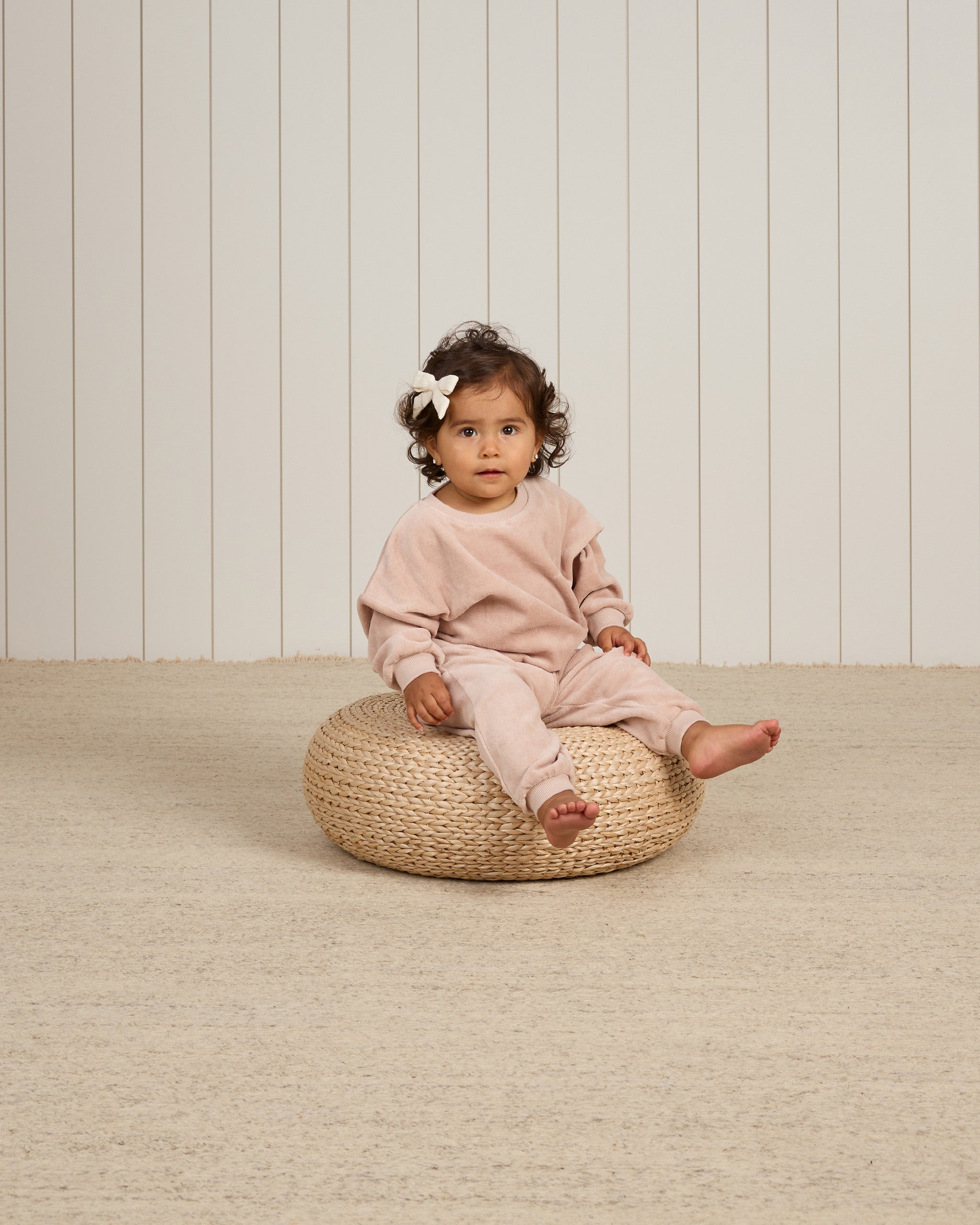  Velour Relaxed Sweatshirt || Blush、mySite、layawaytickets