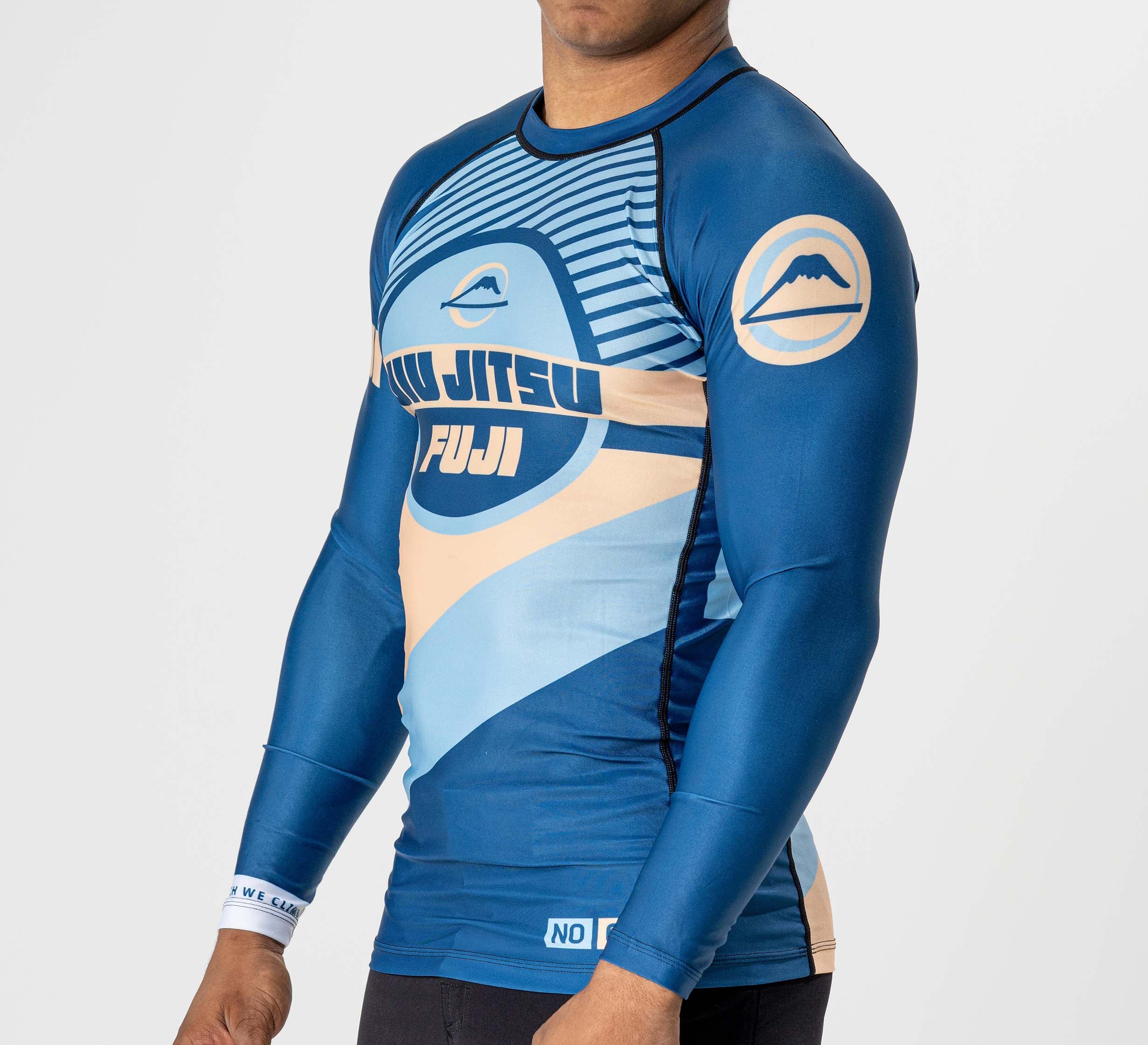 Pacer Flex Lite Long Sleeve Rashguard Blue/Gold、mySite、gigharbornorthrealestate
