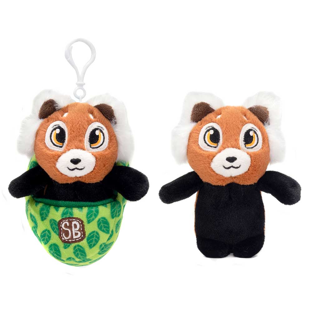 POCKET SWADDLES - 4.5IN RED PANDA KEYCLIP、mySite、g9winljtr