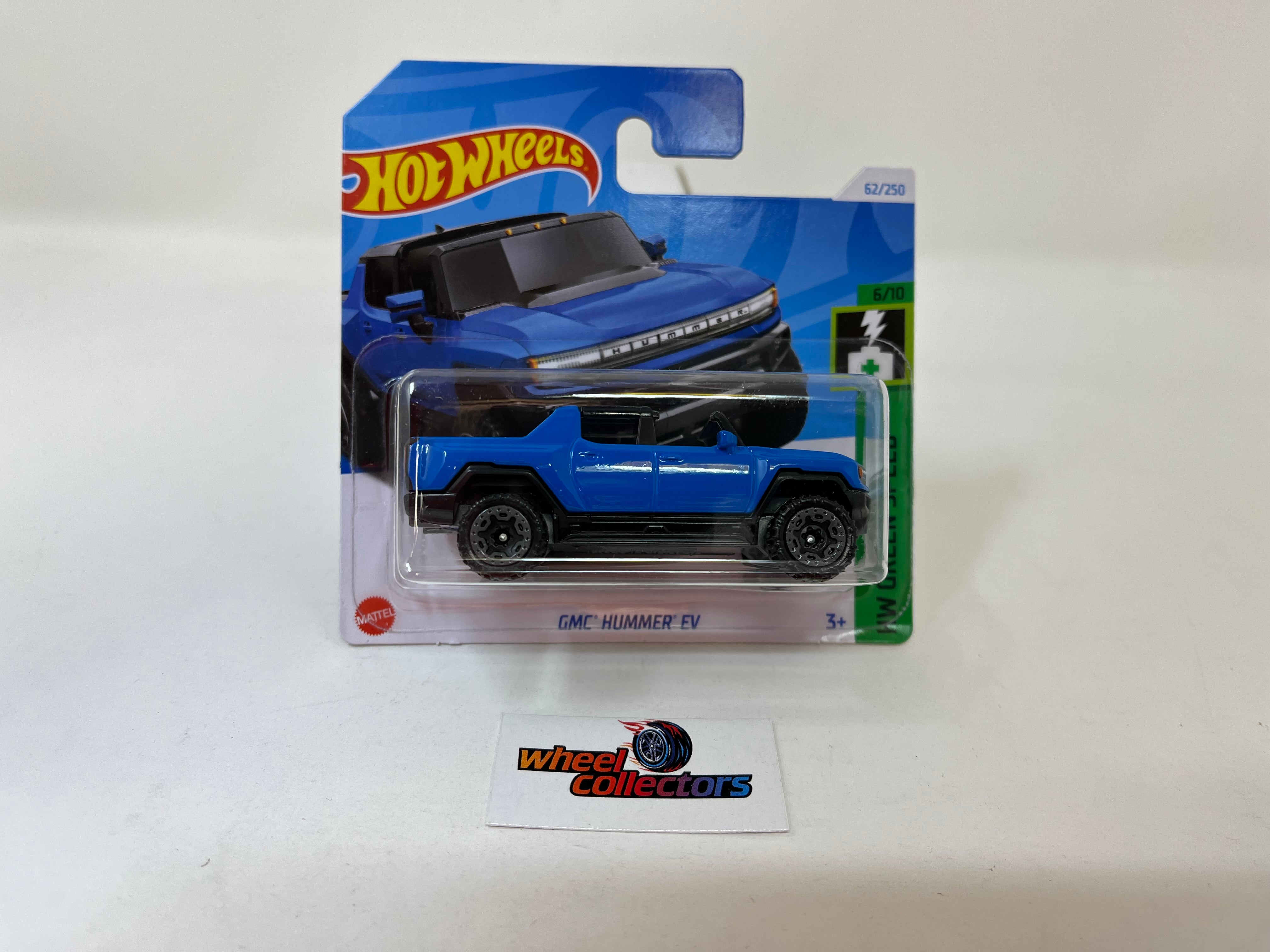 GMC Hummer EV #62 * Blue * 2024 Hot Wheels * SHORT CARD、mySite、hgirdovlk