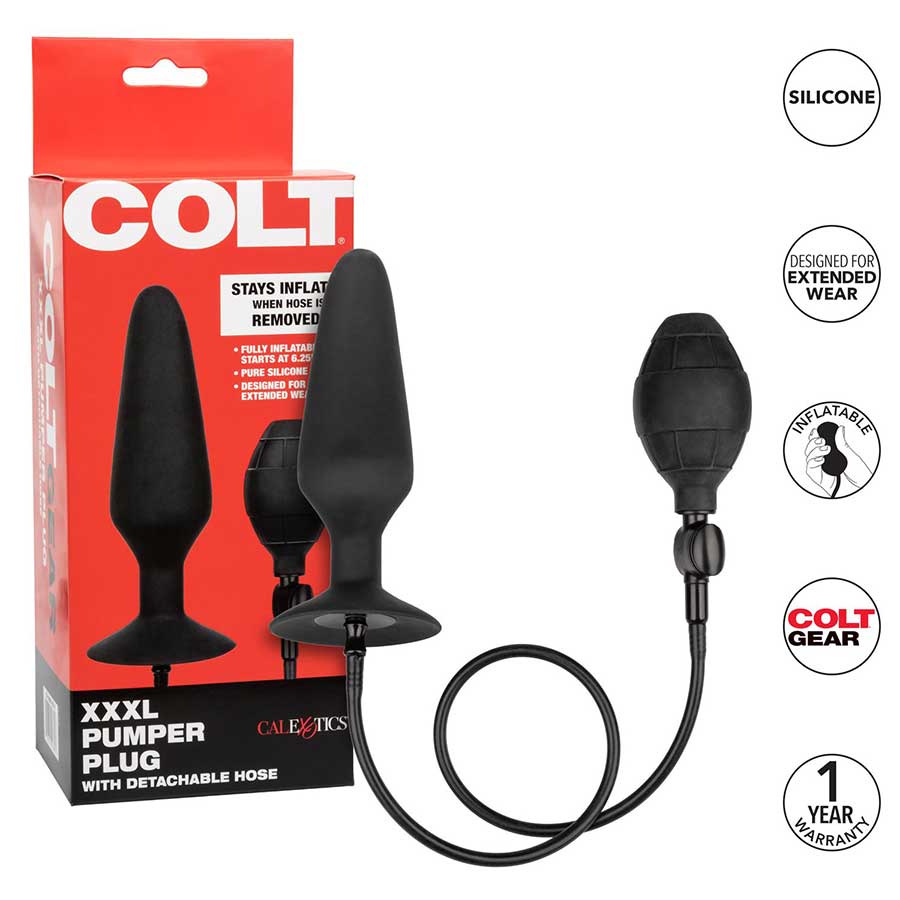 XXXL Pumper Plug with Detachable Hose by COLT、mySite、bottomscart