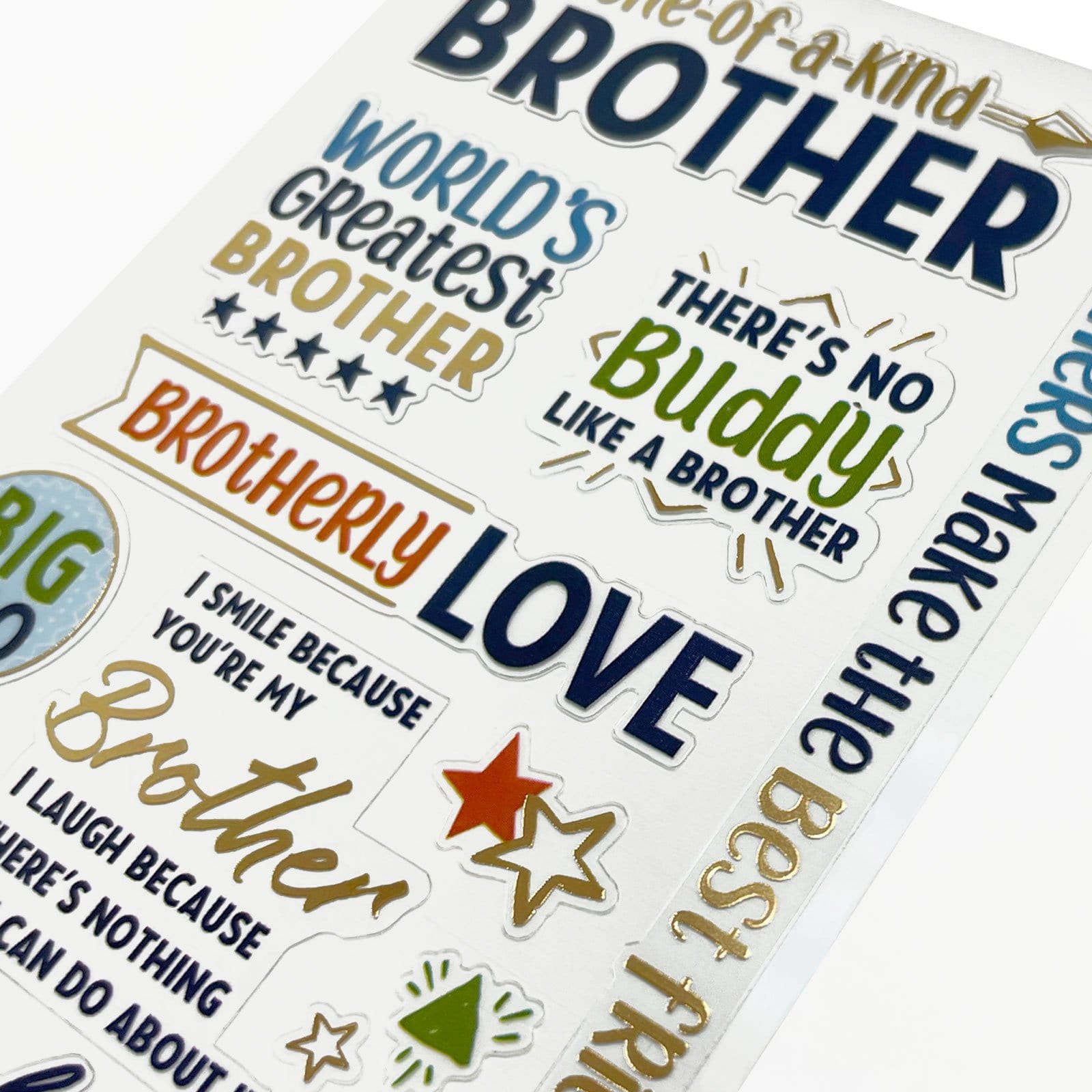  Scrapbook Stickers - Brother Family、mySite、ghnorth