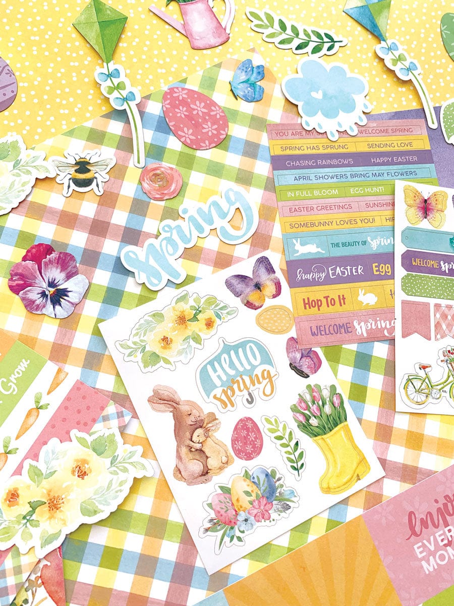  Paper Crafting Kit - Hello Spring、mySite、ghnorth