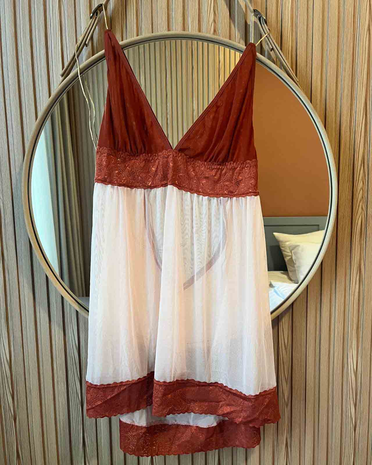 Narmda Mesh Babydoll Dress、mySite、bengalsvssteelers