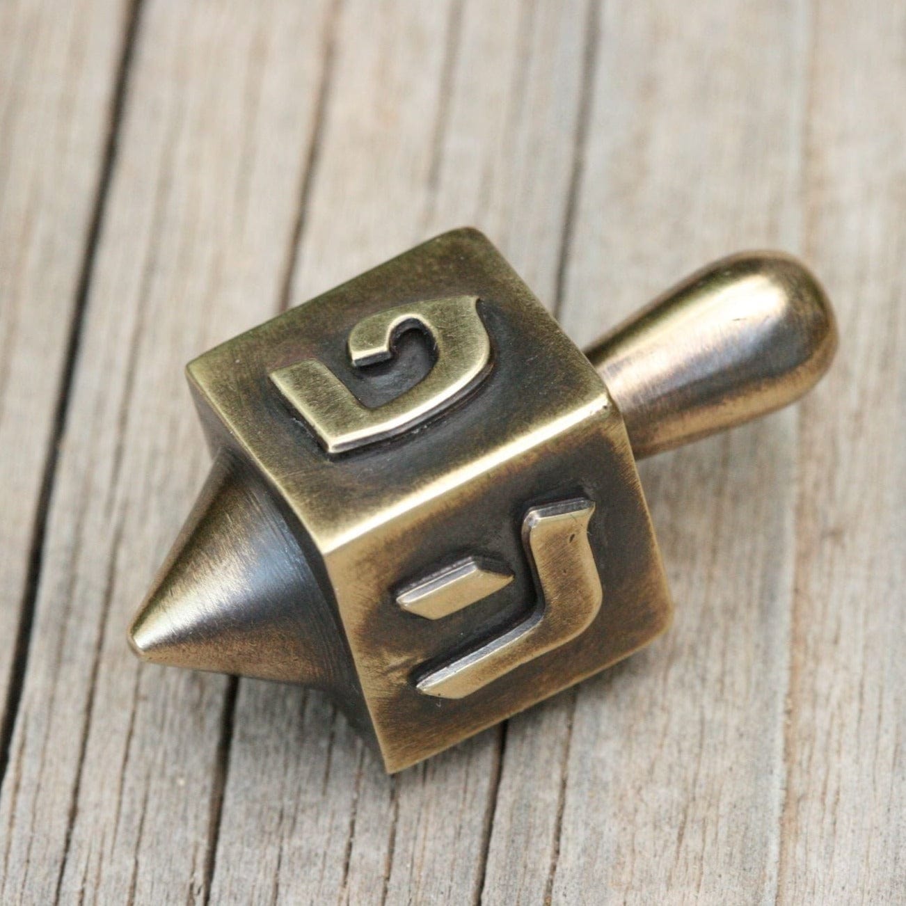 Brass Handmade Dreidels - (Choice of Style)、mySite、topwebapps