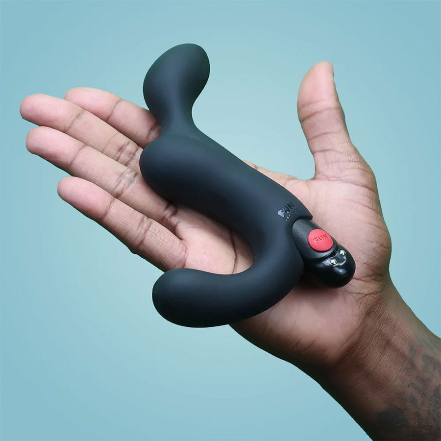 Fun Factory Duke Vibrating Silicone Prostate Massager & Anal Stimulator Navy Blue、mySite、bottomscart