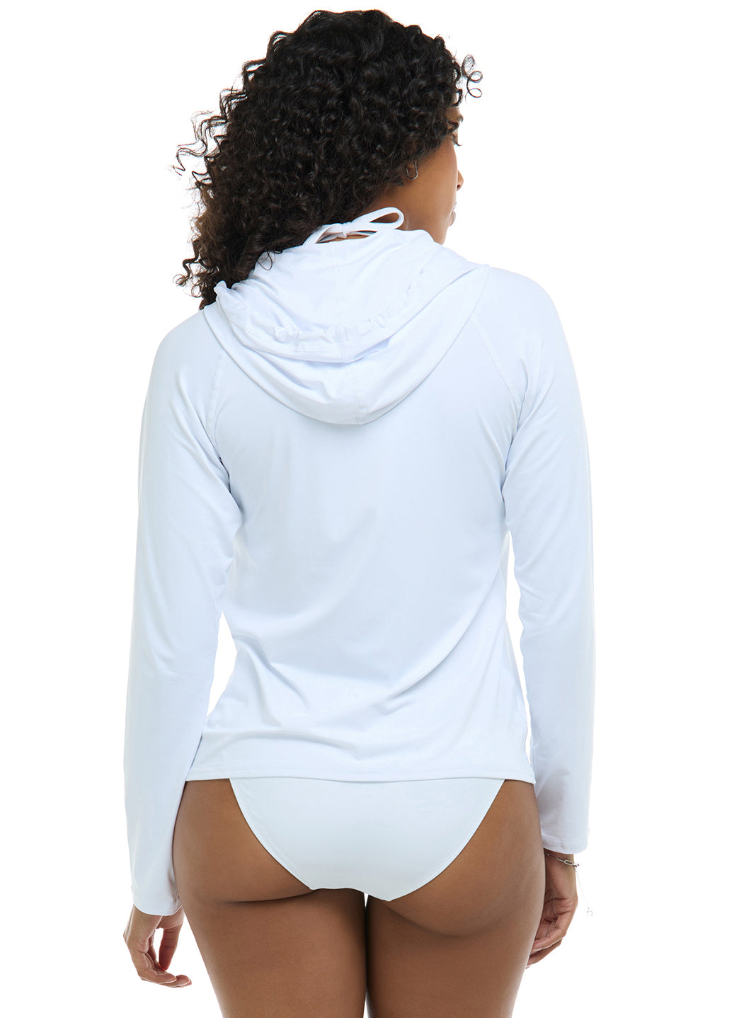Body Glove Women's Smoothies Barbara Longsleeve UPF 50 Hooded Rash Guard、mySite、noshort