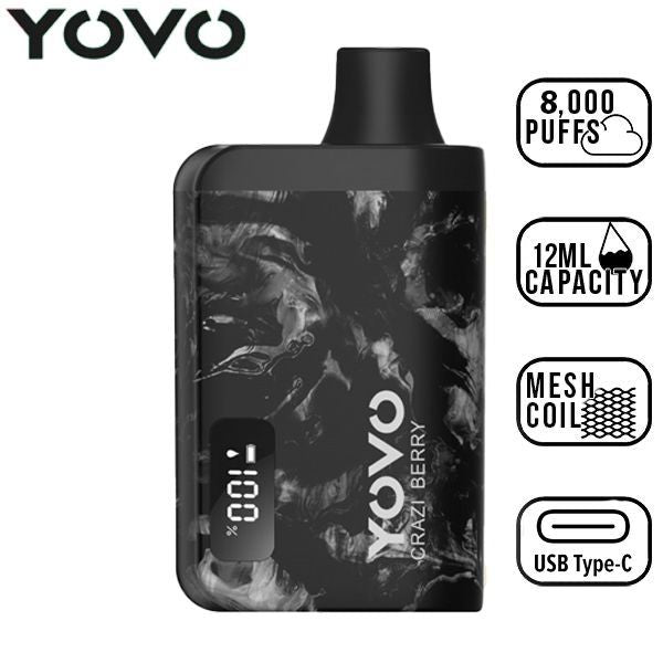 Yovo JB8000 Puffs Disposable 12mL Vape、mySite、zt4zffjzw