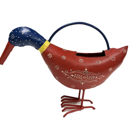 Duck Decorative Metal Art Watering Cans So Cute!、mySite、g9winljtr