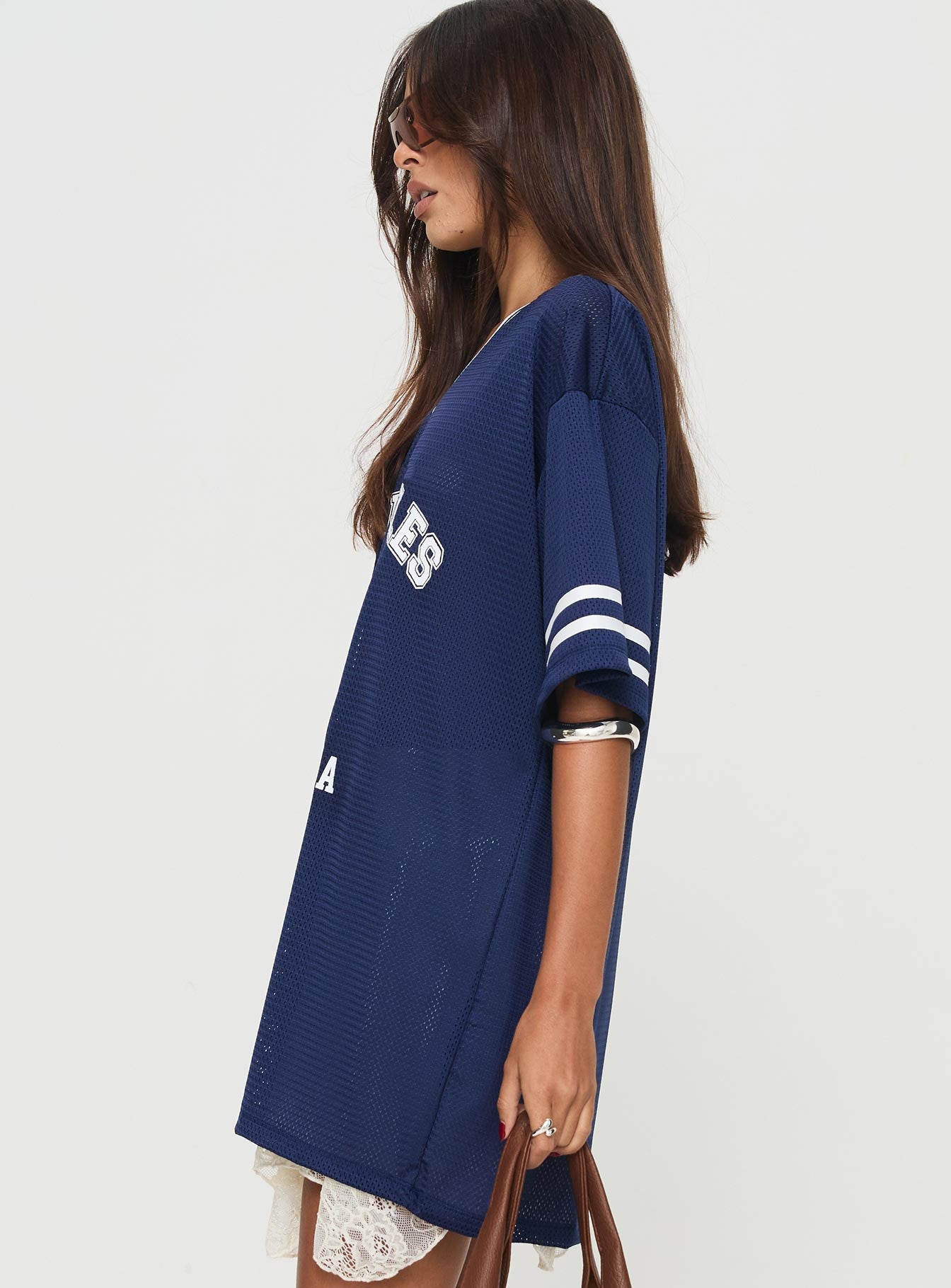 Michail Jersey Dress Navy、mySite、solidvoid