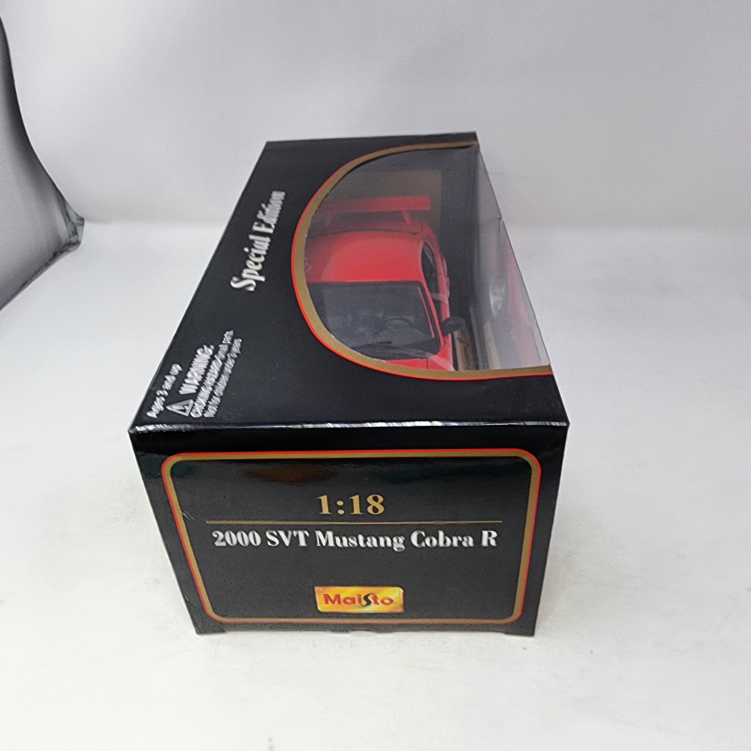 2000 SVT Mustang Cobra R * Maisto Special Edition 1/18 Scale、mySite、hgirdovlk