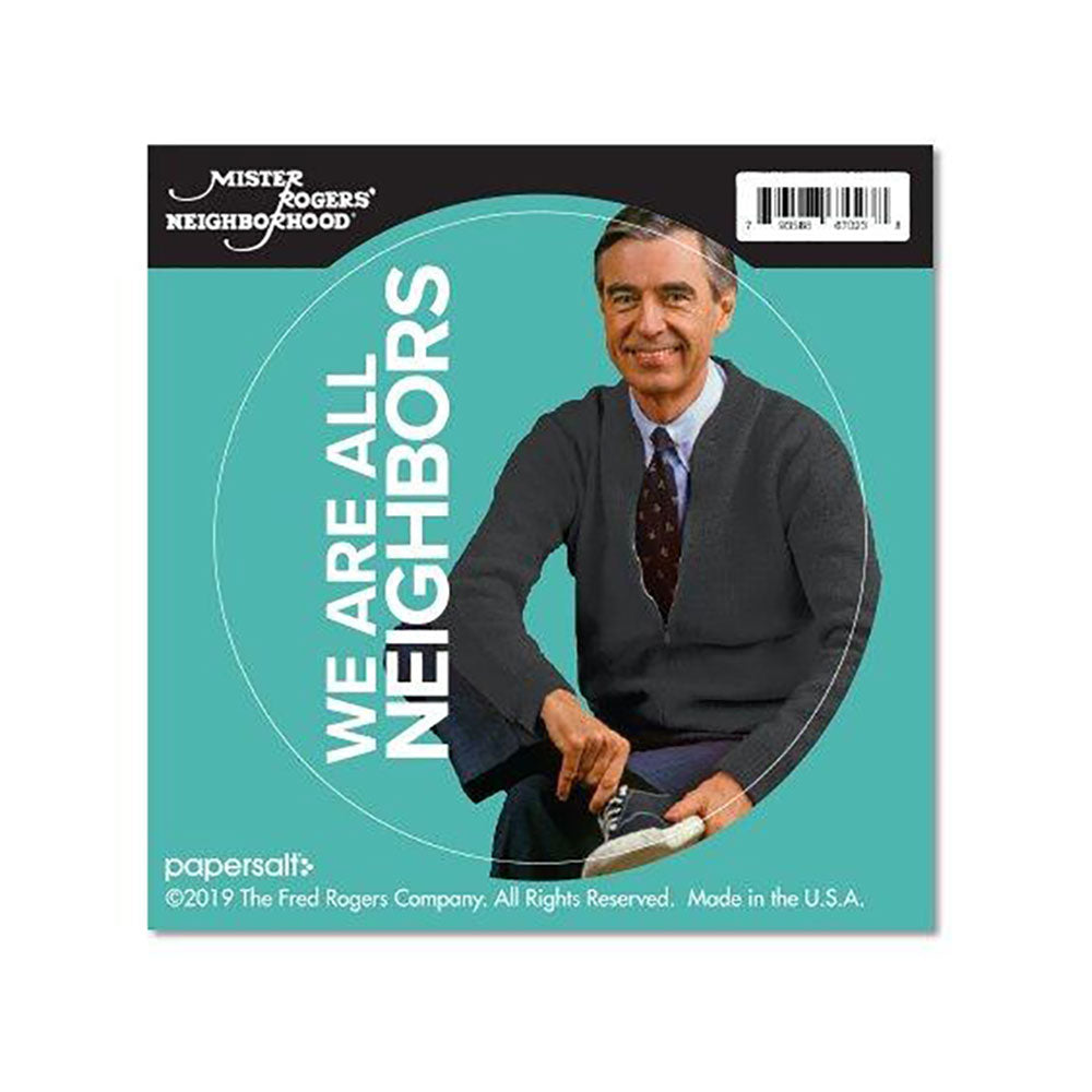  All Neighbors Circle Vinyl Sticker Decal、mySite、ghnorth