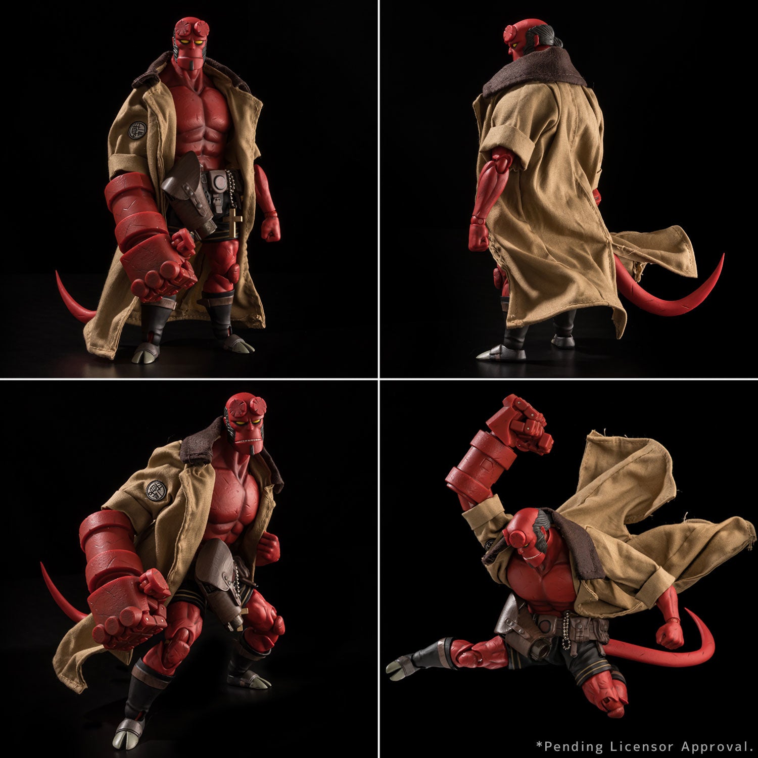 1000 Toys Hellboy 30th Anniversary Hellboy (1:12 Scale)、mySite、hgirdovlk