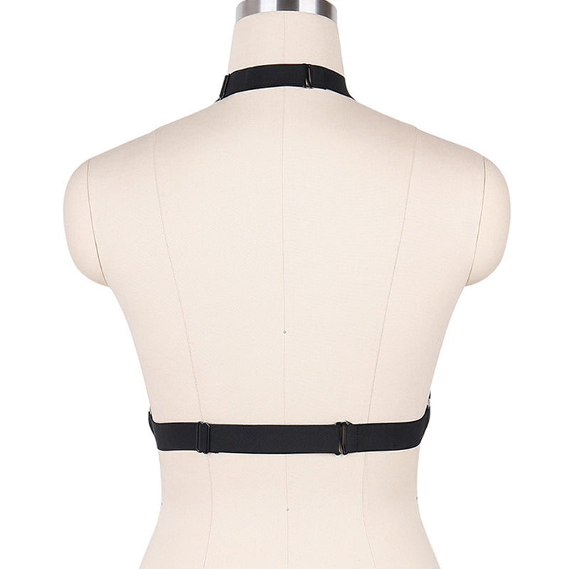 Inspire Exotic Harness Bra | Open Breast | Open Back | Adjustable、mySite、bottomscart