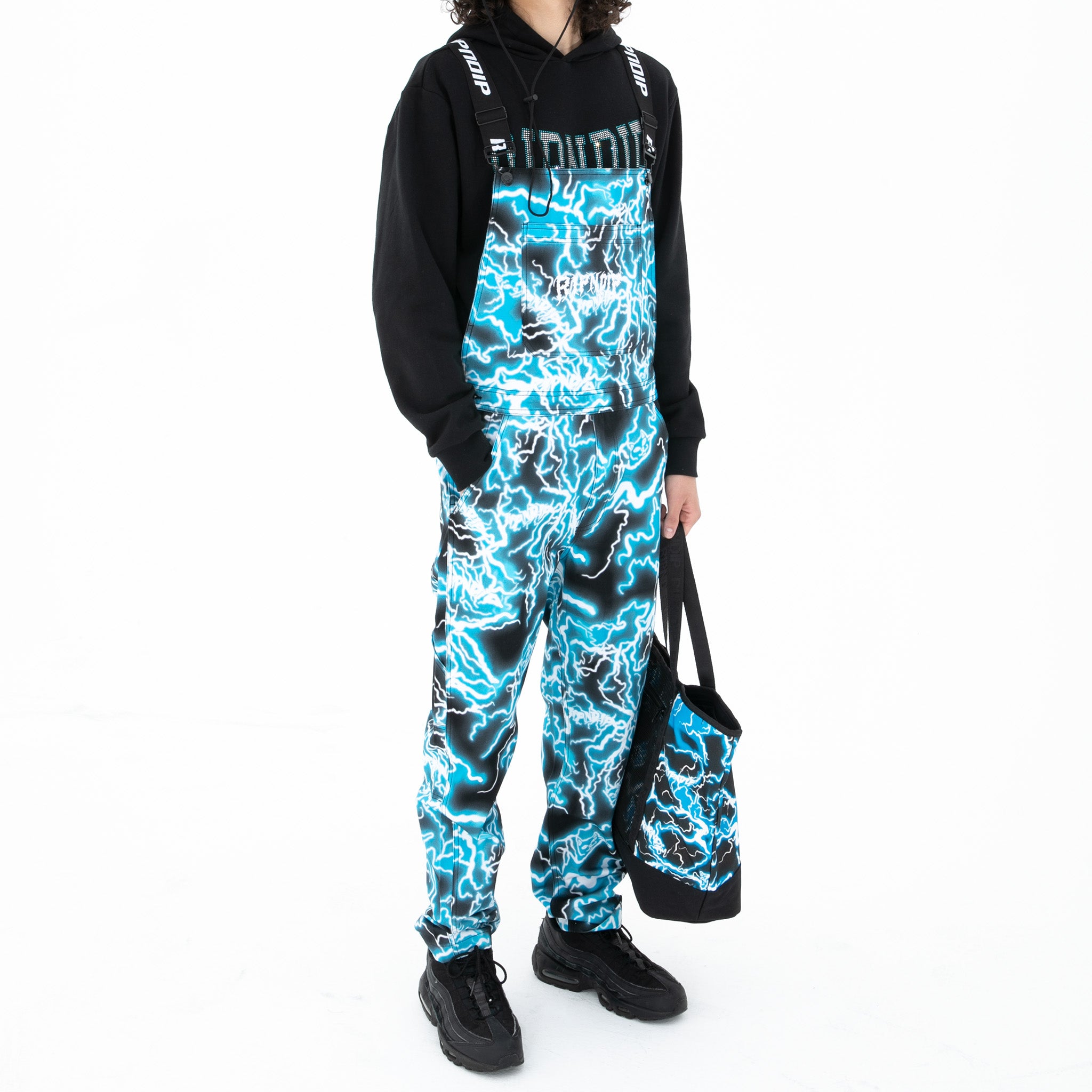  Nikola Twill Overalls (Black/Blue)、mySite、merchandisen