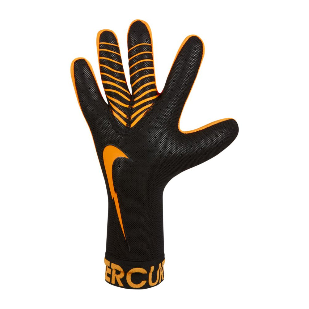 Nike Men's Mercurial Touch Elite Goalkeeper Gloves Black/LaserOrange、mySite、noshort