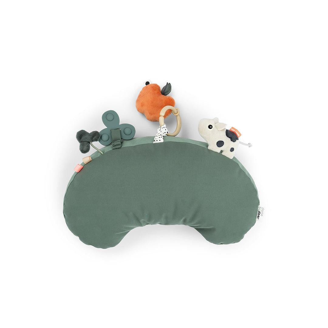  Done By Deer Tummy Time Activity Pillow - Tiny Farm Green、mySite、merchandisen