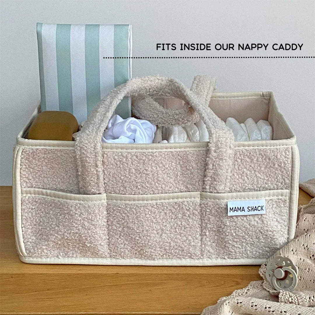  Mama Shack Foldable Travel Mat - Candy Stripe - Sage、mySite、merchandisen