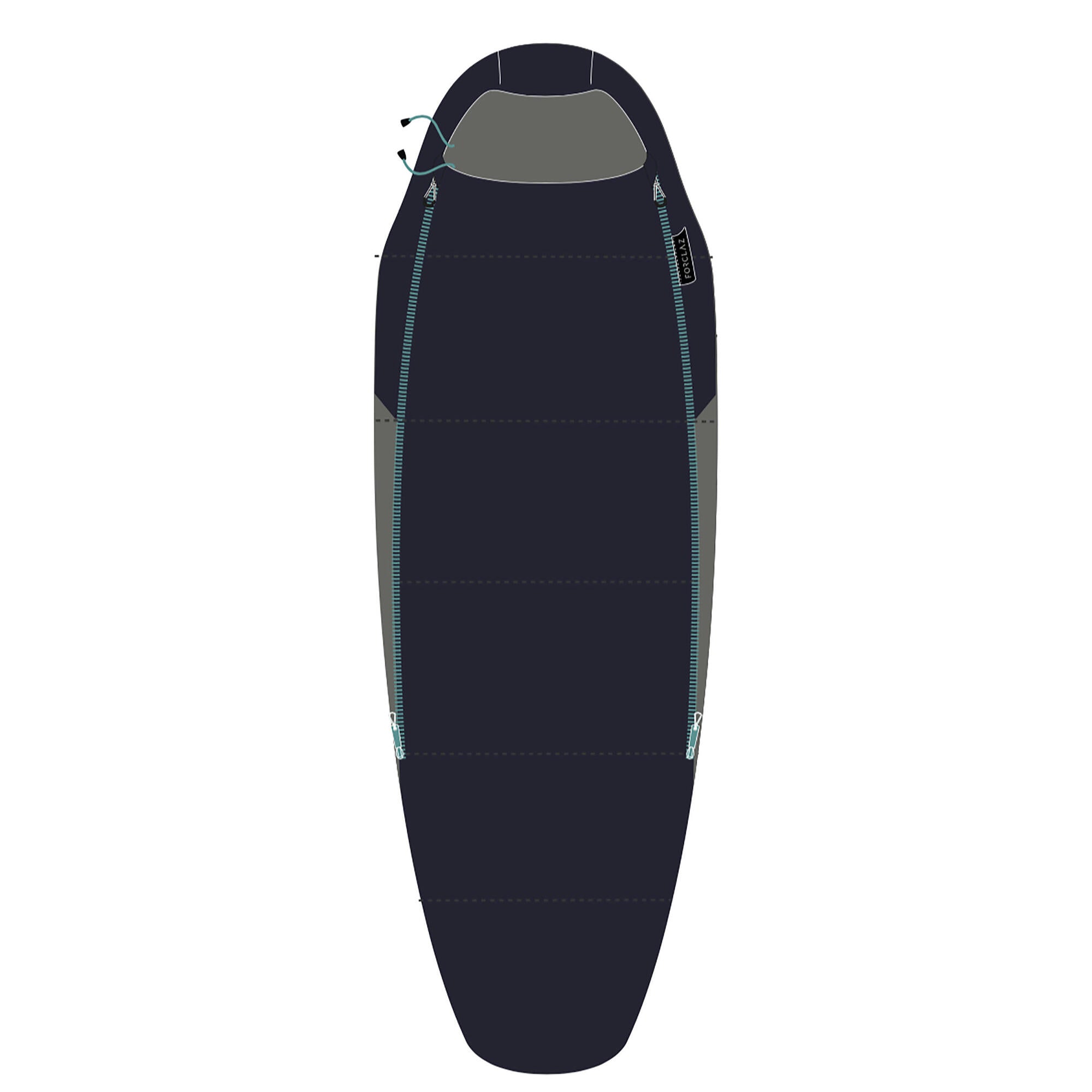 Forclaz MT500 59°F Polyester Sleeping Bag