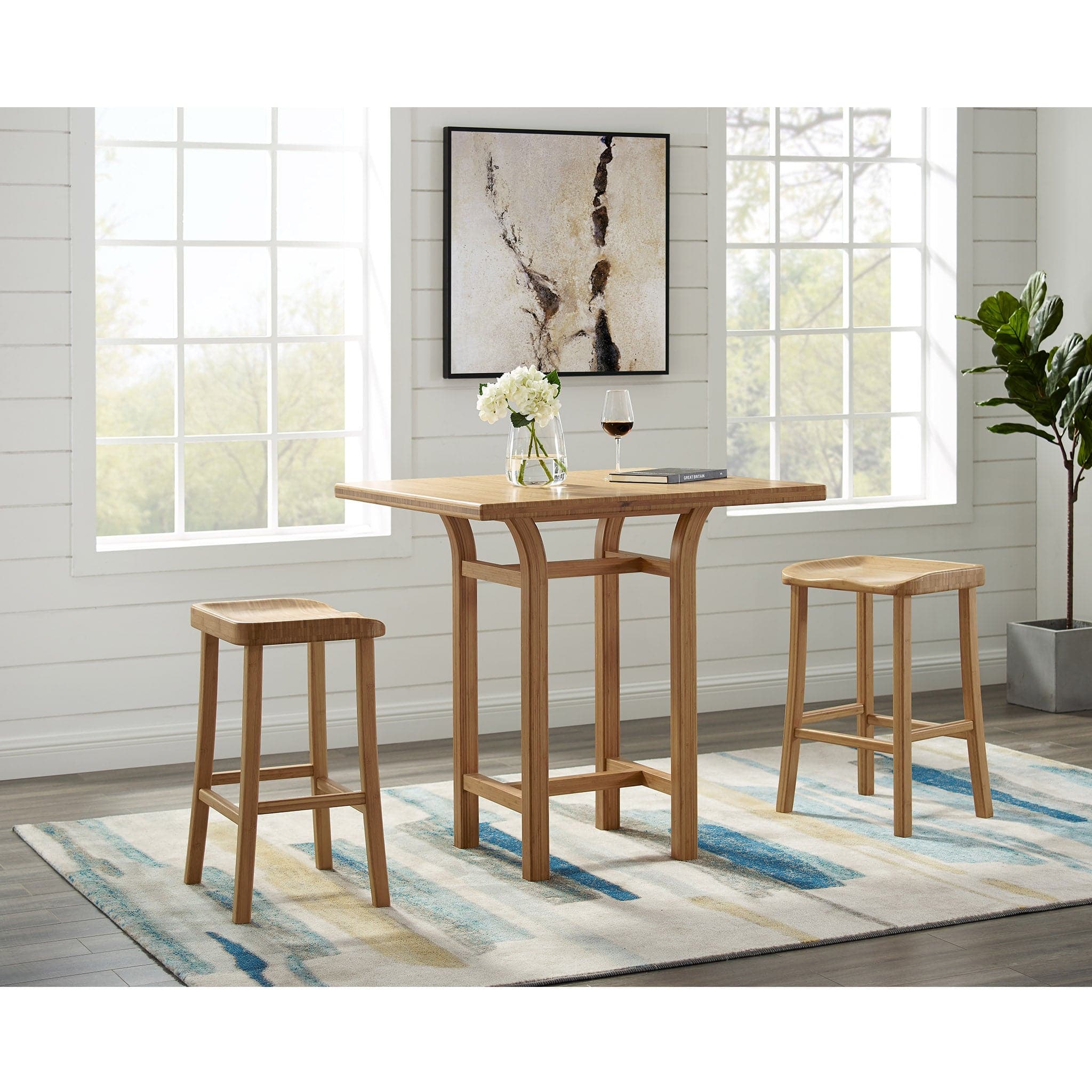 Tulip Bar Height Stool (set of 2)、mySite、neckold