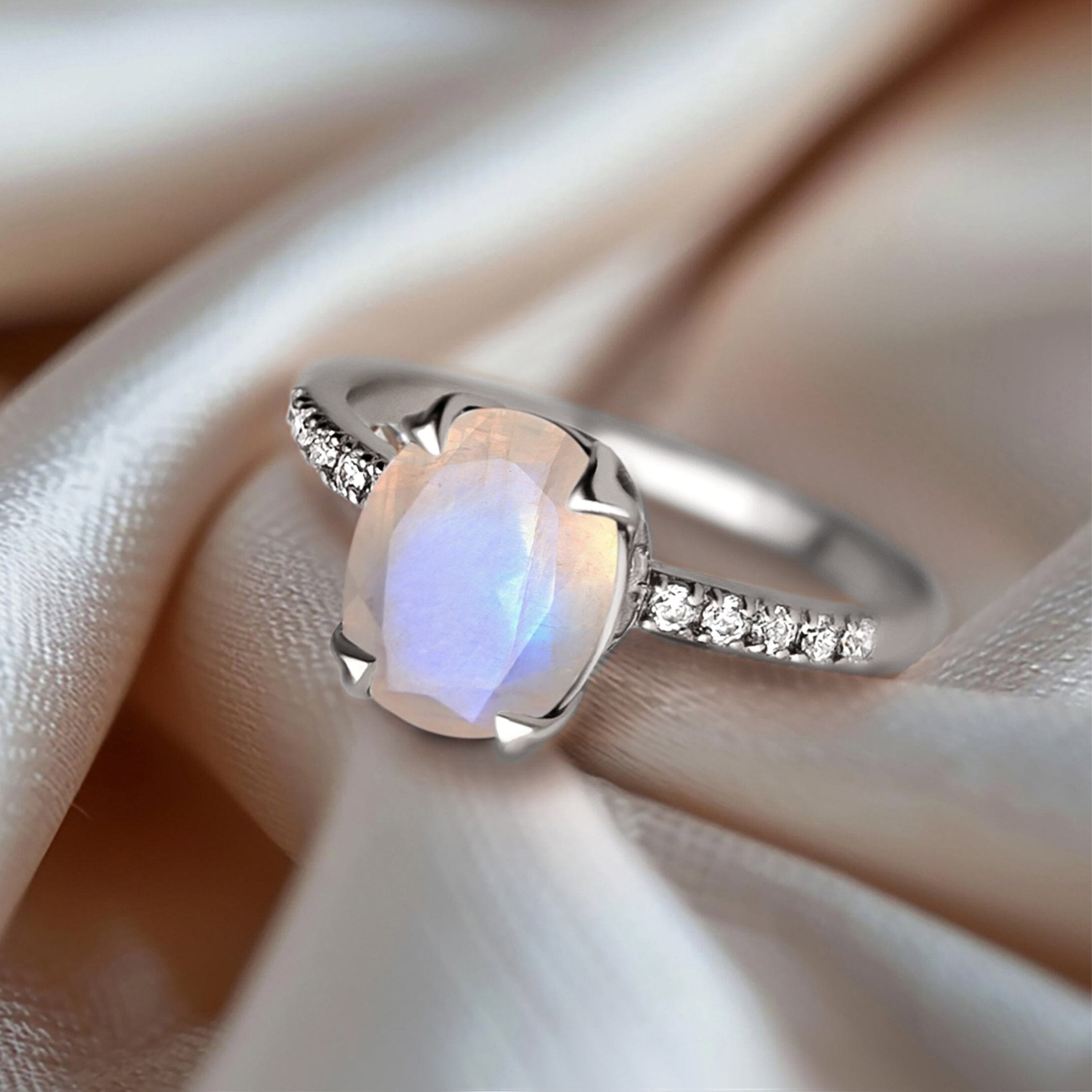 Moonstone Ring - Harlow、mySite、hinf8tx79