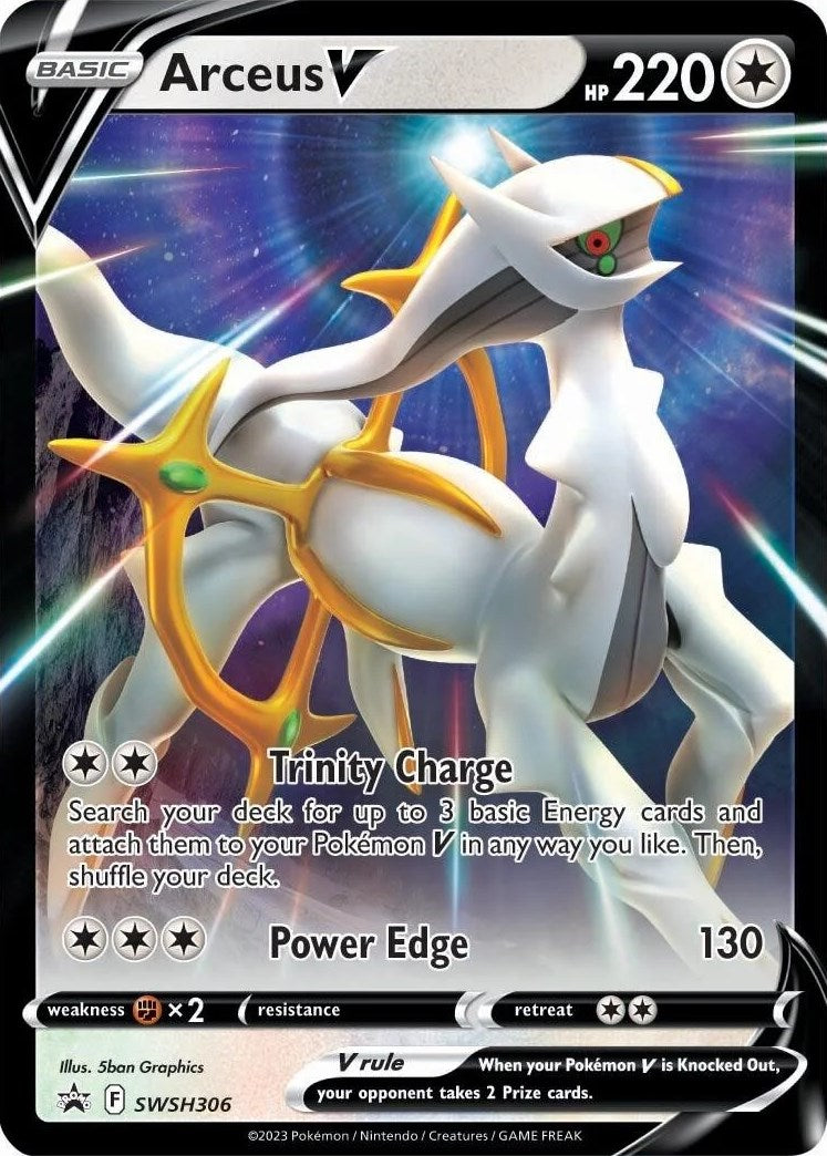 Arceus V (SWSH306) Sword & Shield: Black Star Promos、mySite、waistdrama