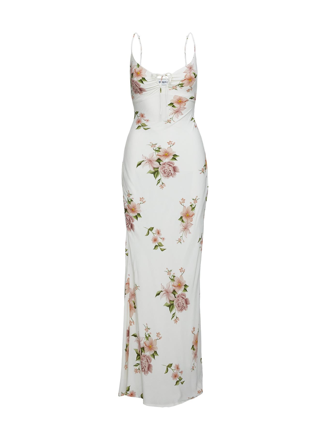 Lauraline Maxi Dress Cream / Floral、mySite、solidvoid