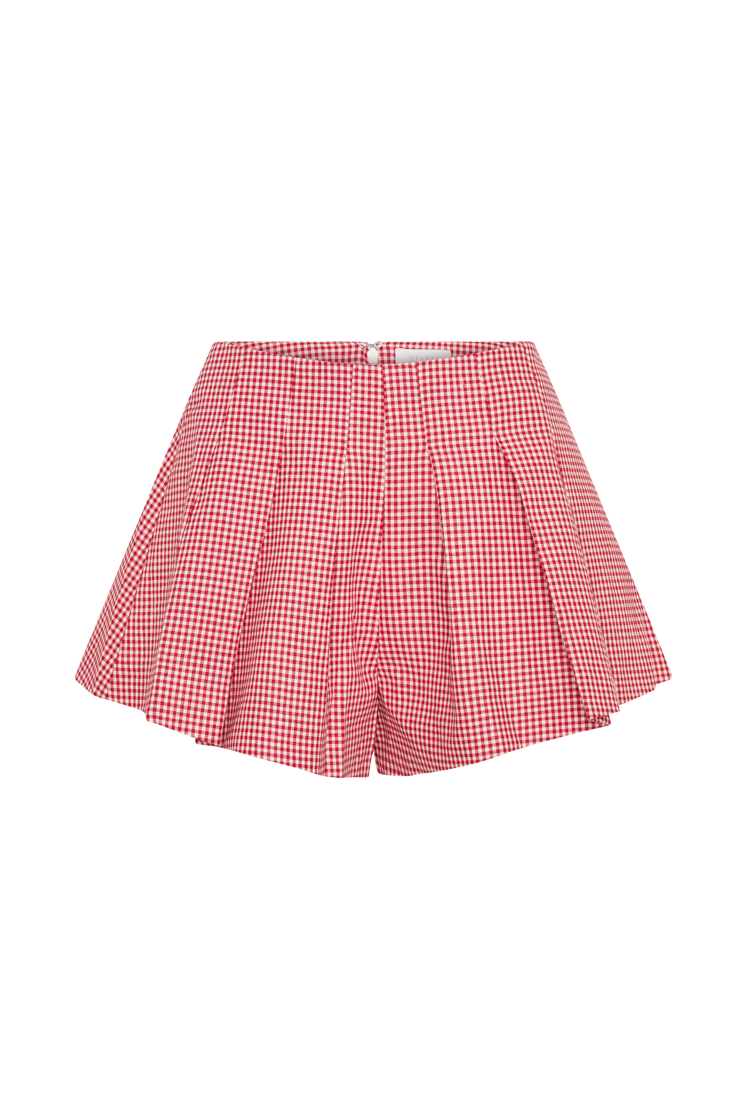 Issy Shorts - Red Gingham、mySite、solidvoid