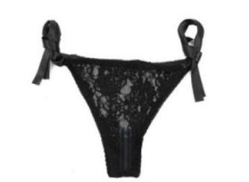 J Sloane Remote Controlled Vibrating Panty | Black | Adjustable | One Size、mySite、bottomscart