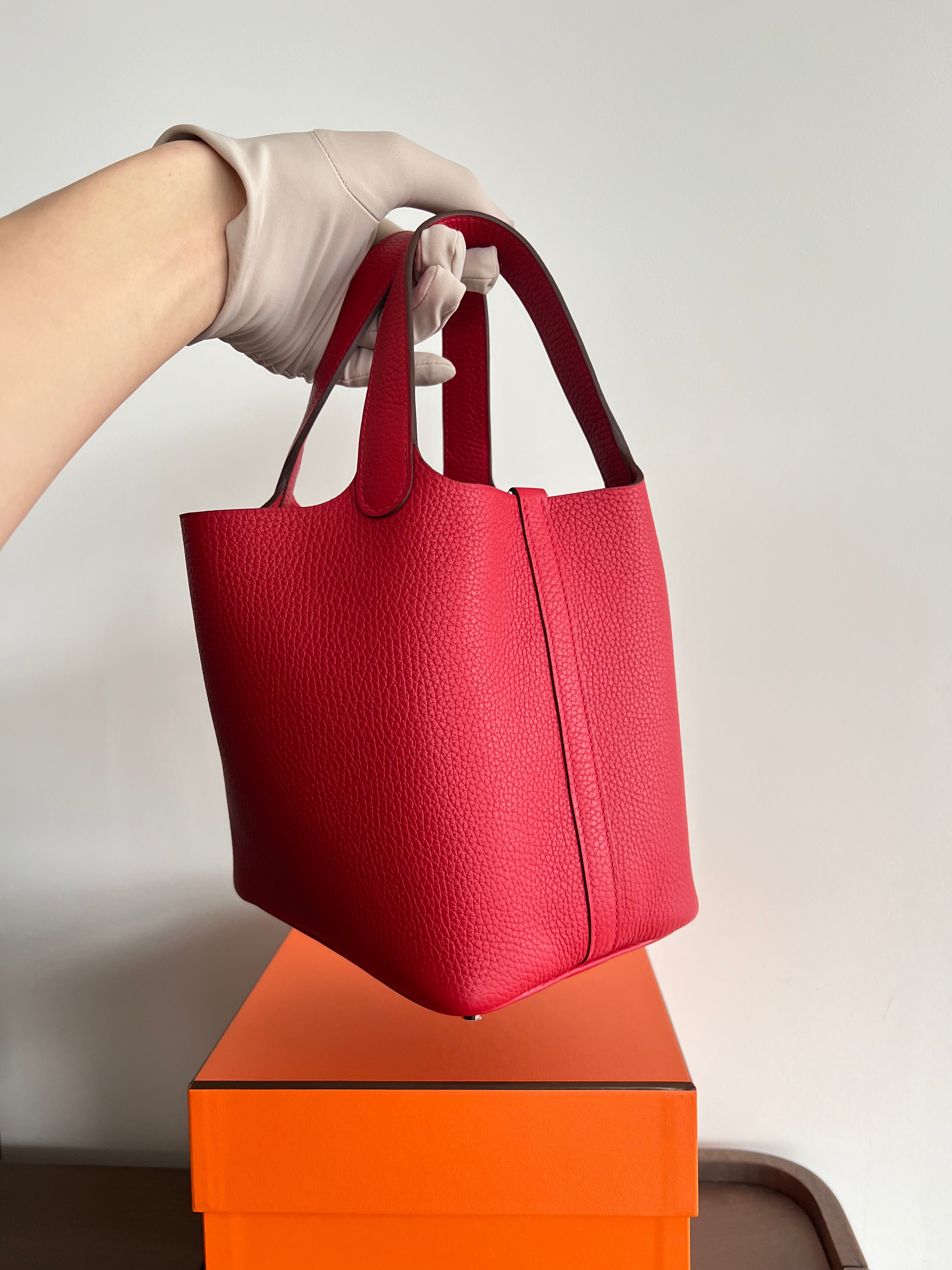 Hermès Picotin 18cm Rouge Casaque PHW、mySite、garminoutage.com