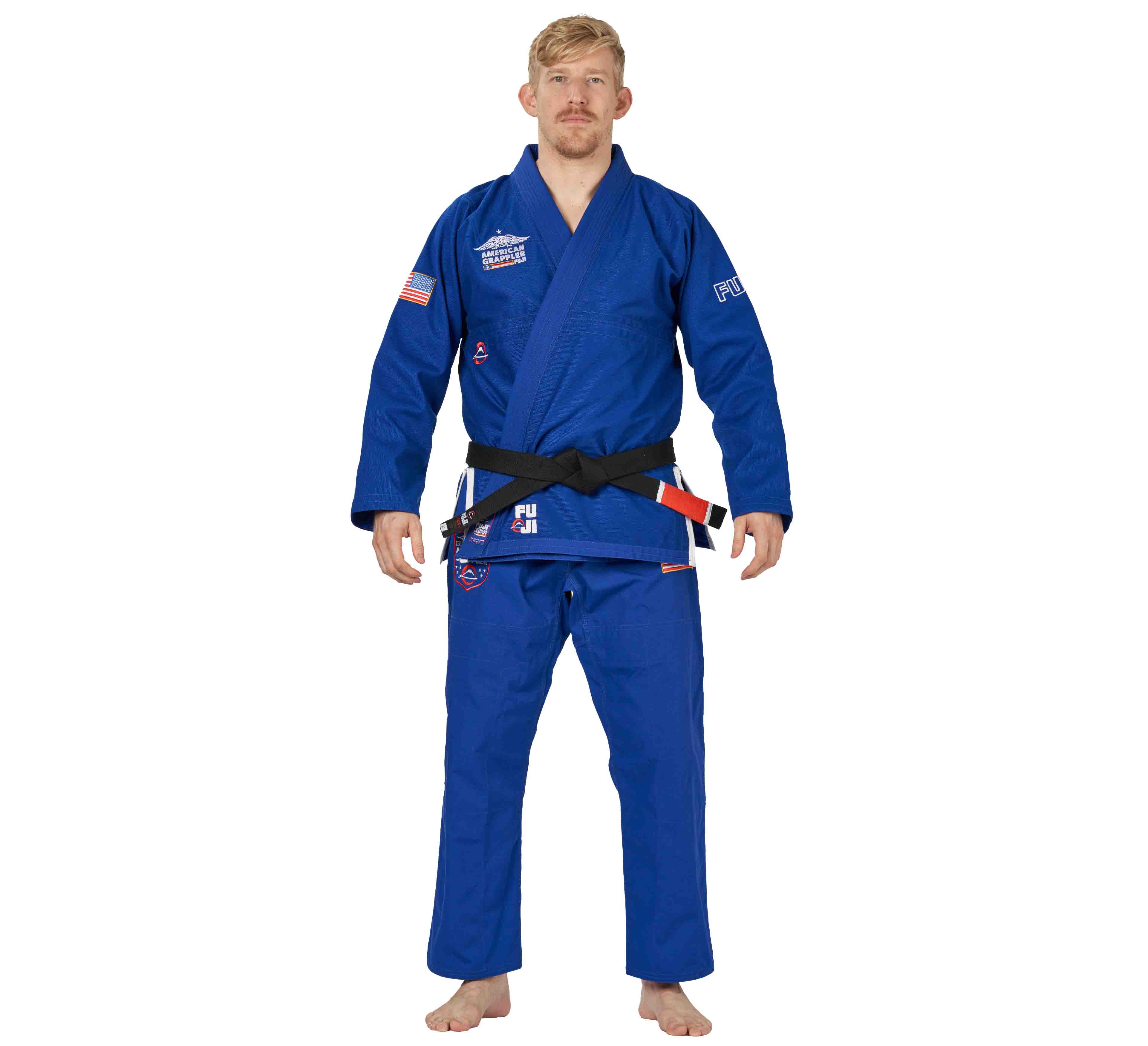 Suparaito BJJ Gi American Grappler Blue、mySite、gigharbornorthrealestate