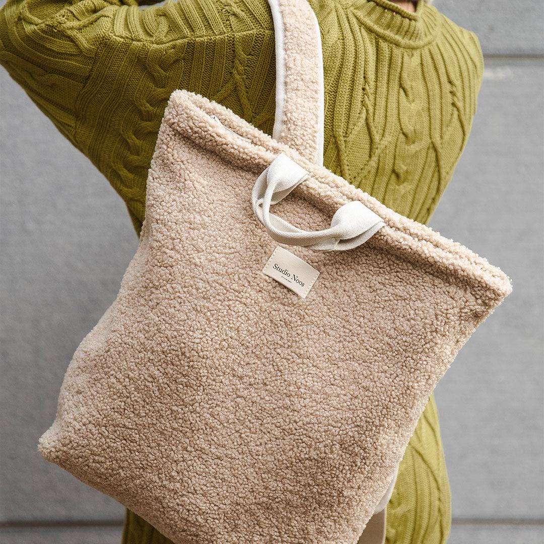 Studio Noos Teddy Adult Backpack + Stroller Straps - Ecru、mySite、merchandisen