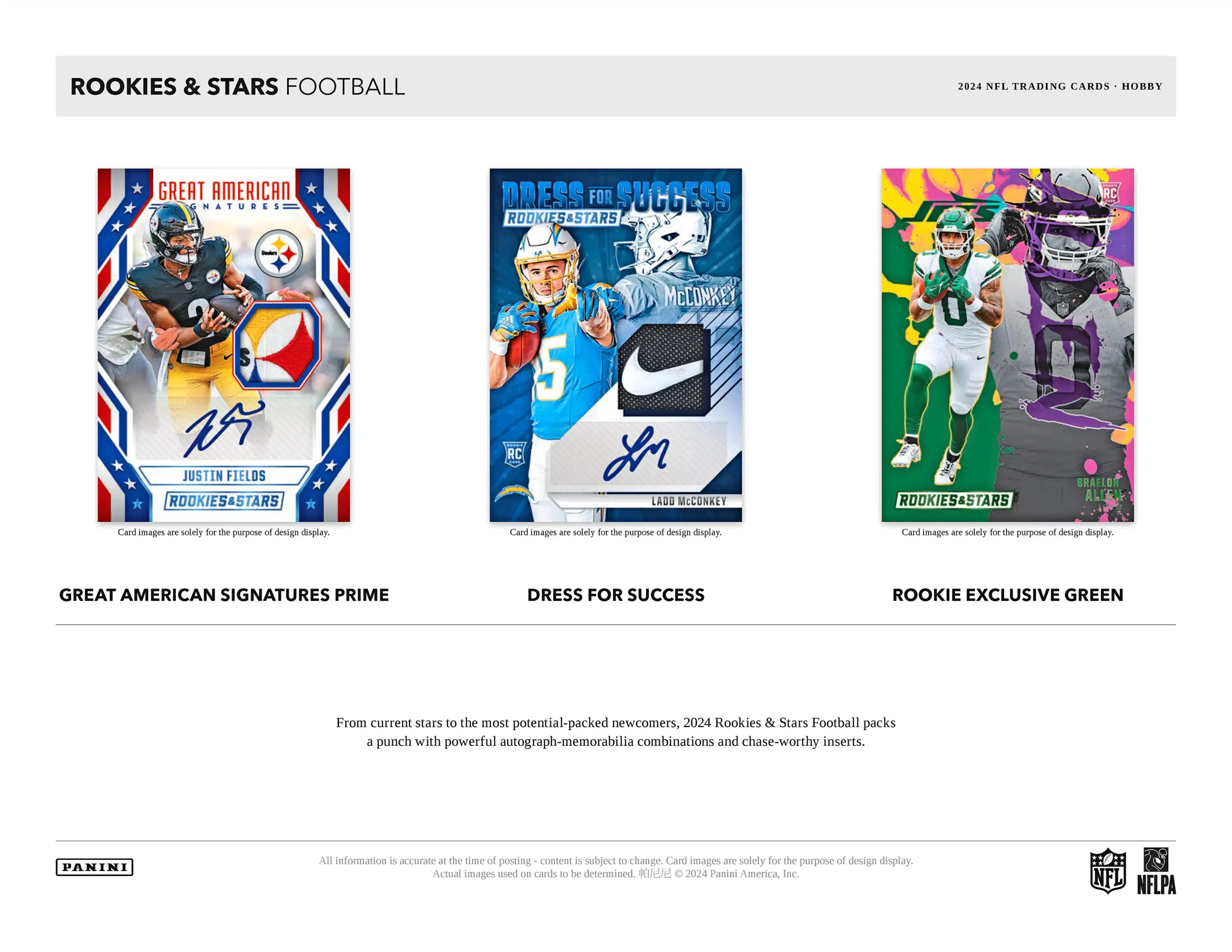 Panini Rookies & Stars NFL Football 2024 - Hobby Box、mySite、waistdrama