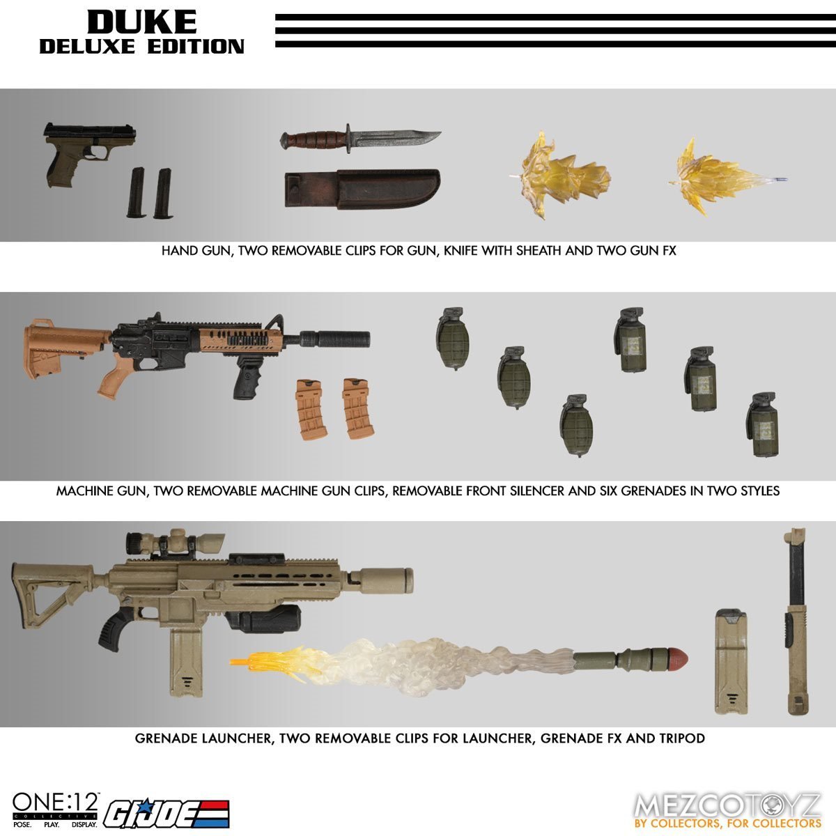 G.I. Joe Mezco Deluxe Edition One:12 Collective Duke、mySite、hgirdovlk