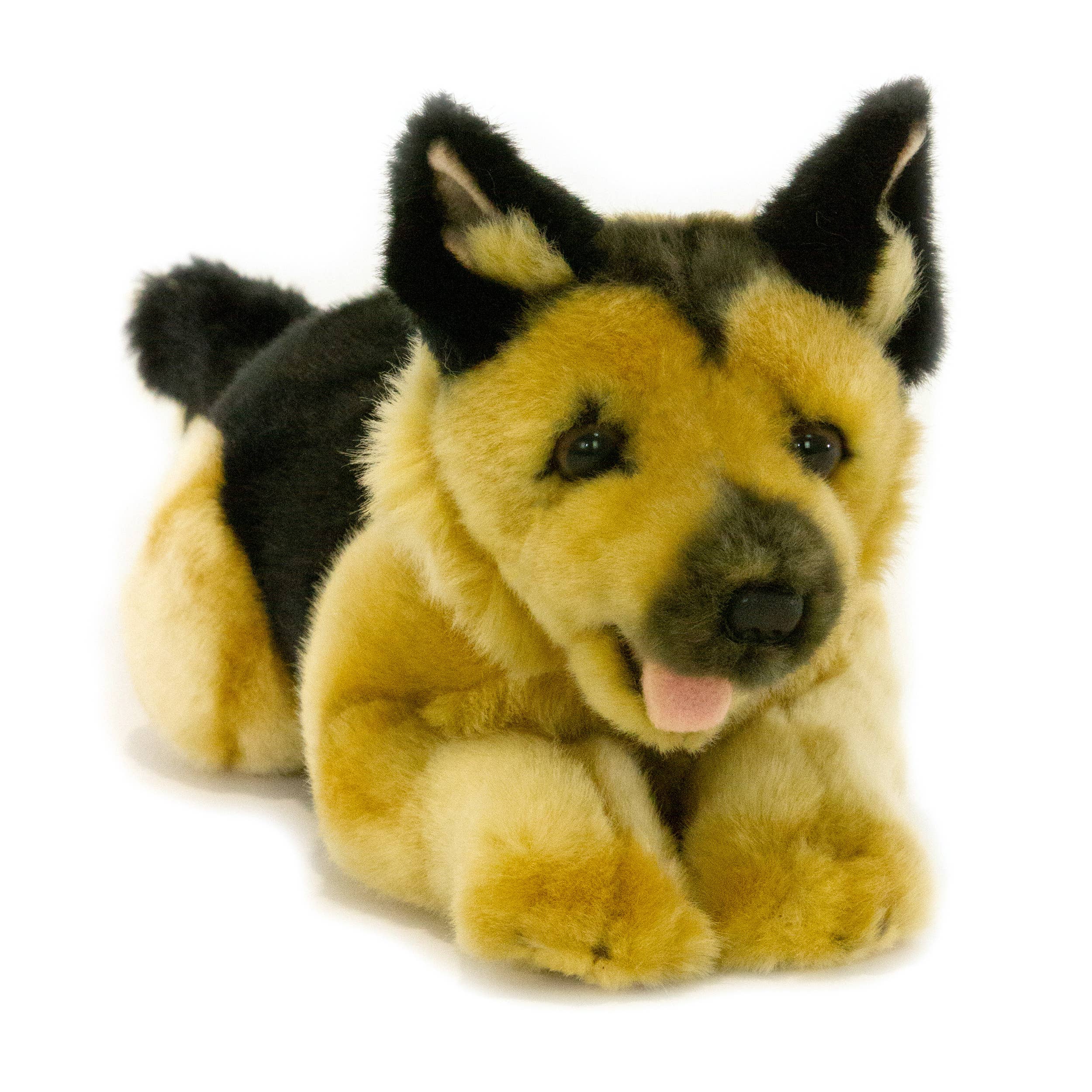 German Shepherd Plush Puppy Size 29cm/11.4 by Bocchetta Plush Toys、mySite、g9winljtr