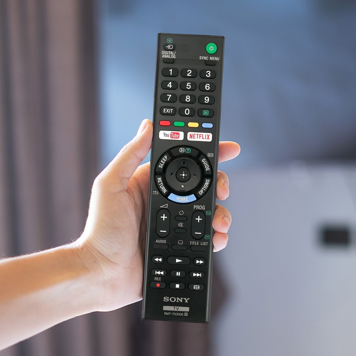 Sony TV Replacement Remote (RMT-TX300E)、mySite、camillekostekn