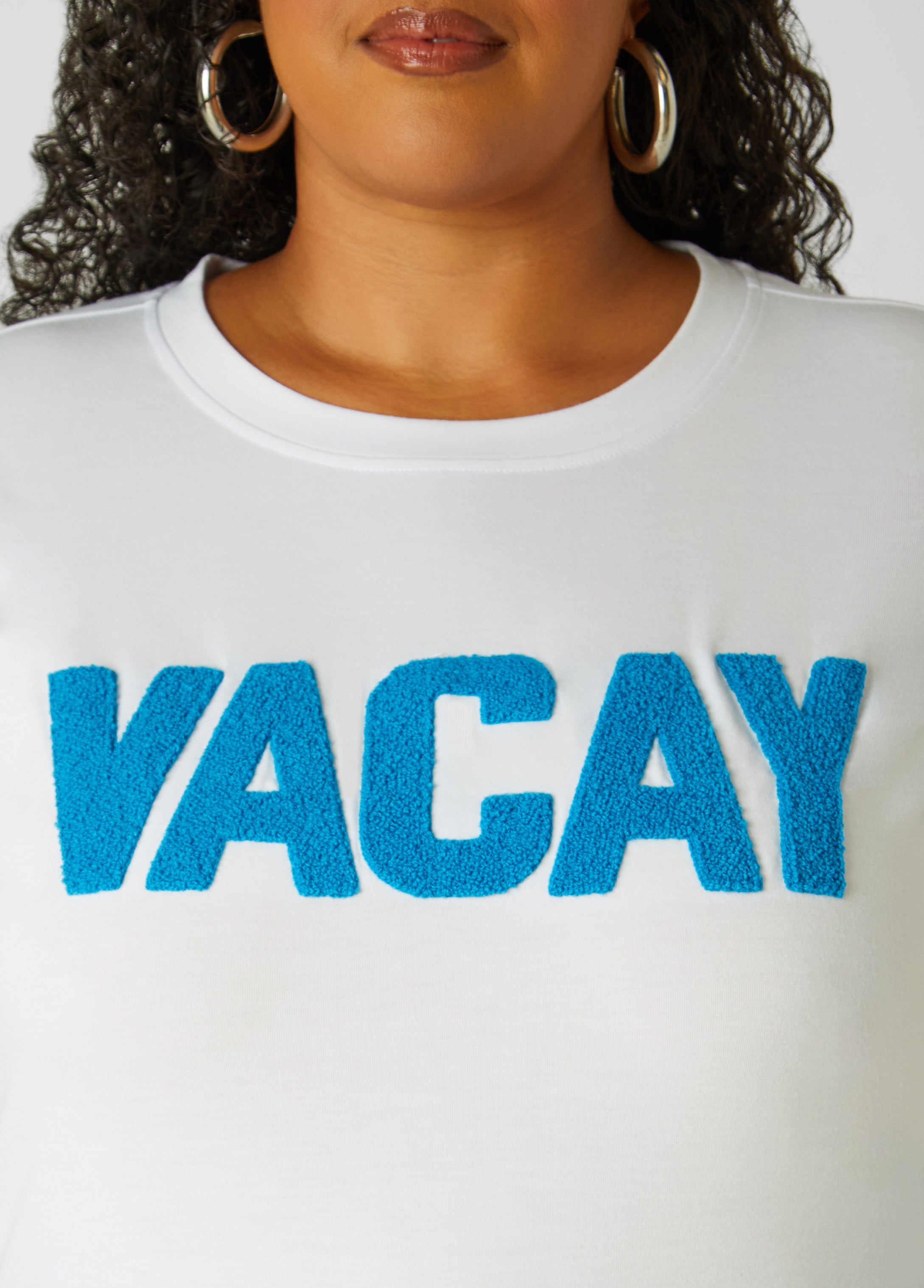 Vacay Applique Tee、mySite、bengalsvssteelers